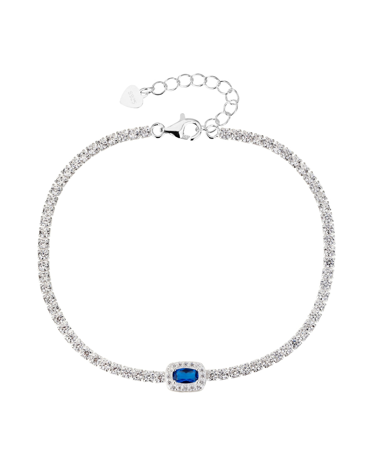 Pulsera en plateado