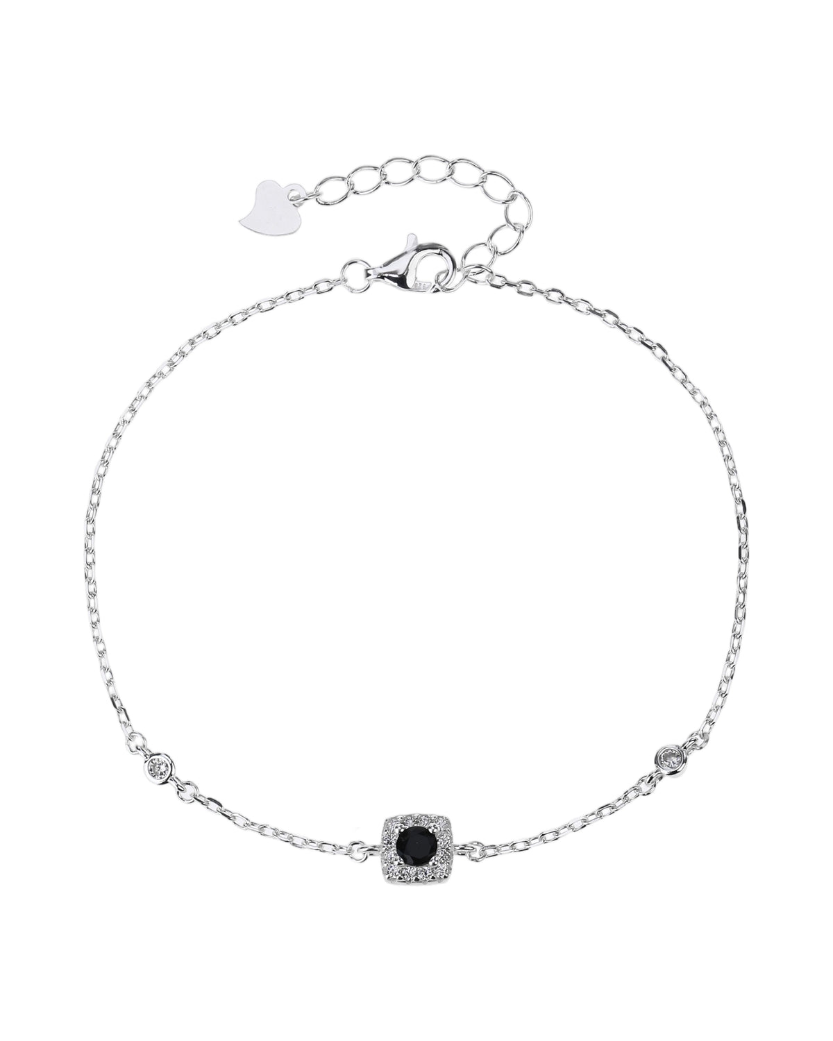 Pulsera en plateado