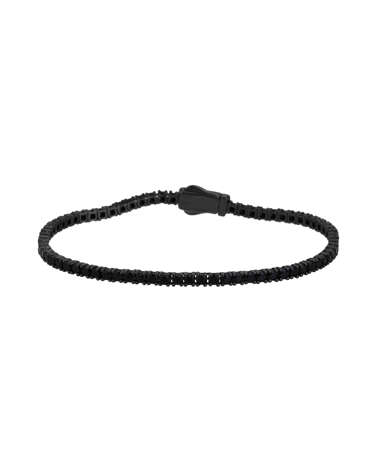 Pulsera en rodio negro