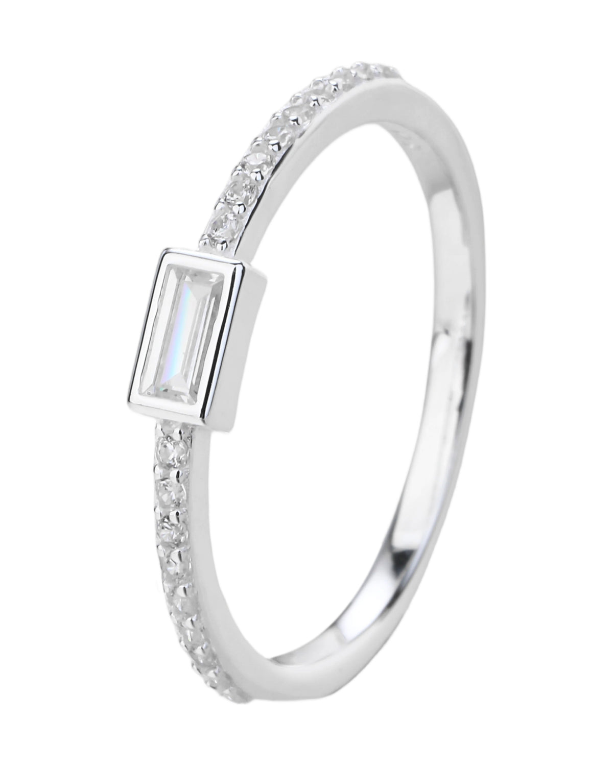 Anillo en plateado