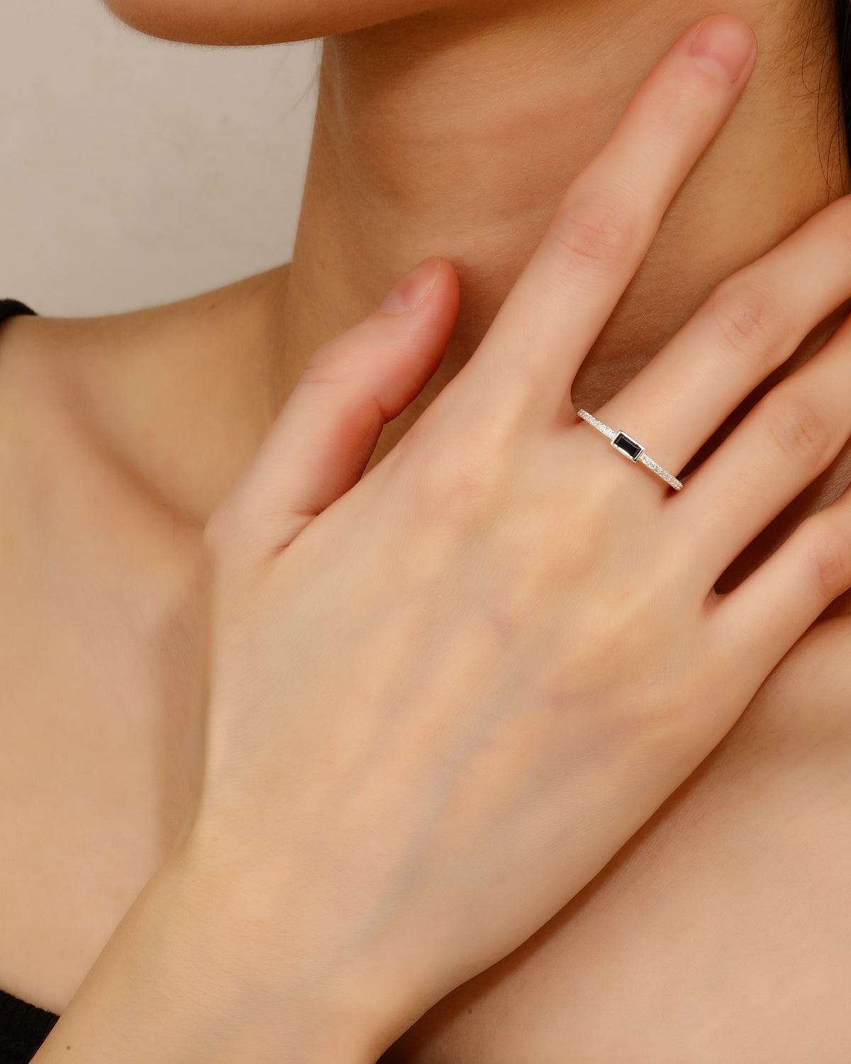 Anillo en plateado