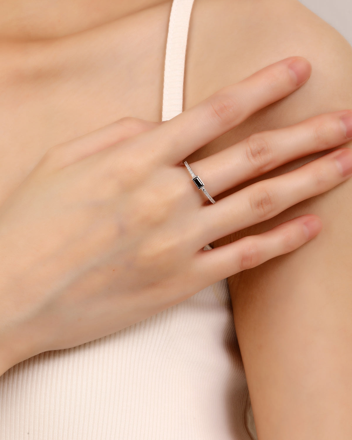 Anillo en rodizado
