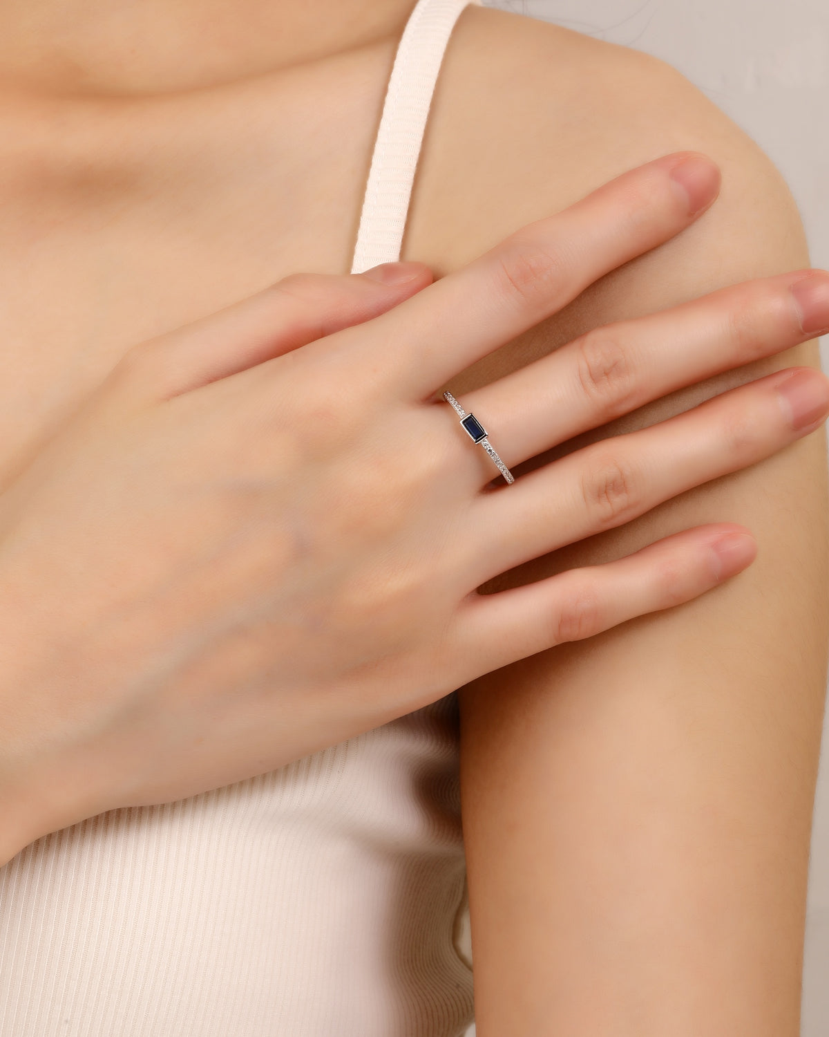 Anillo en rodizado