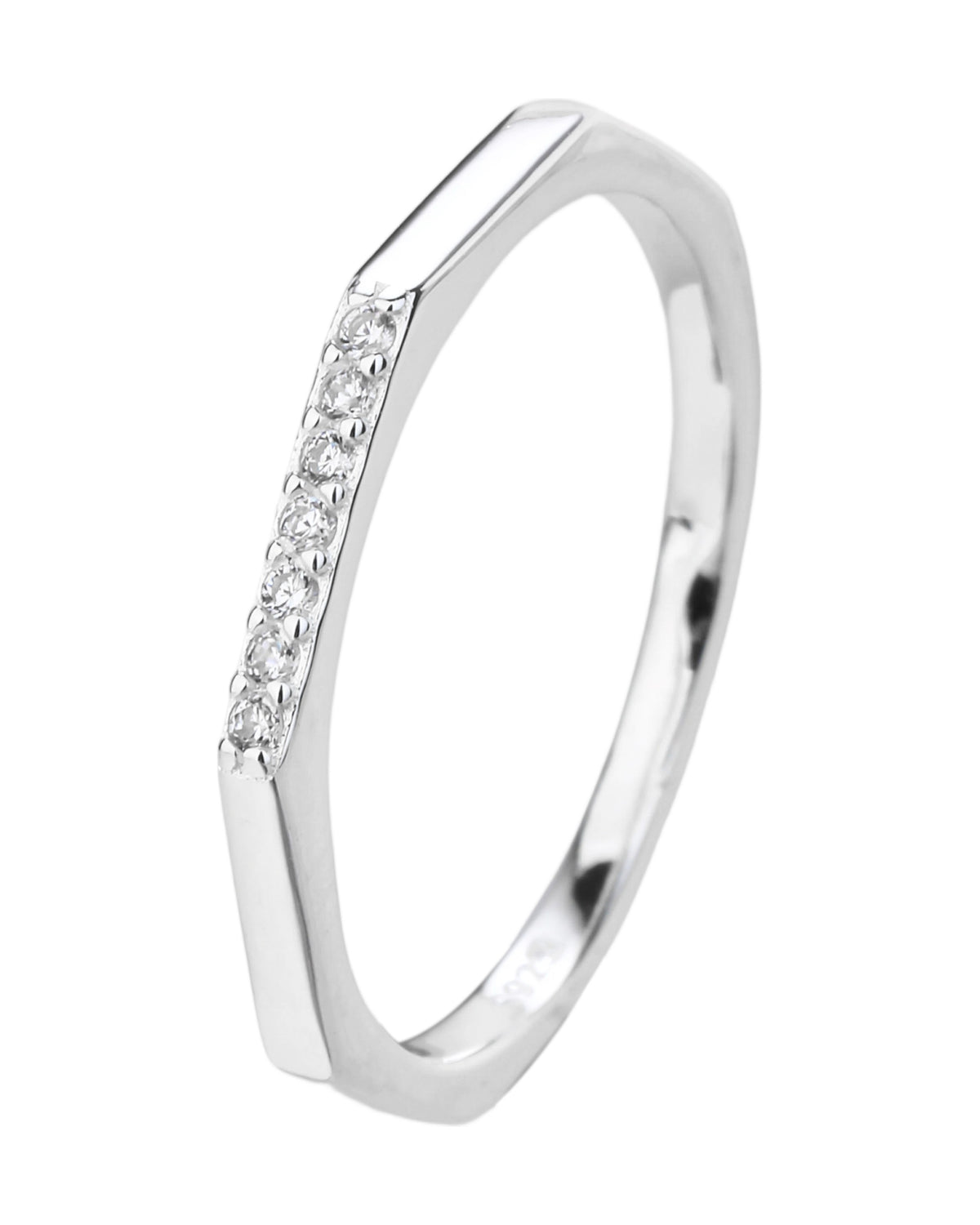 Anillo en plateado