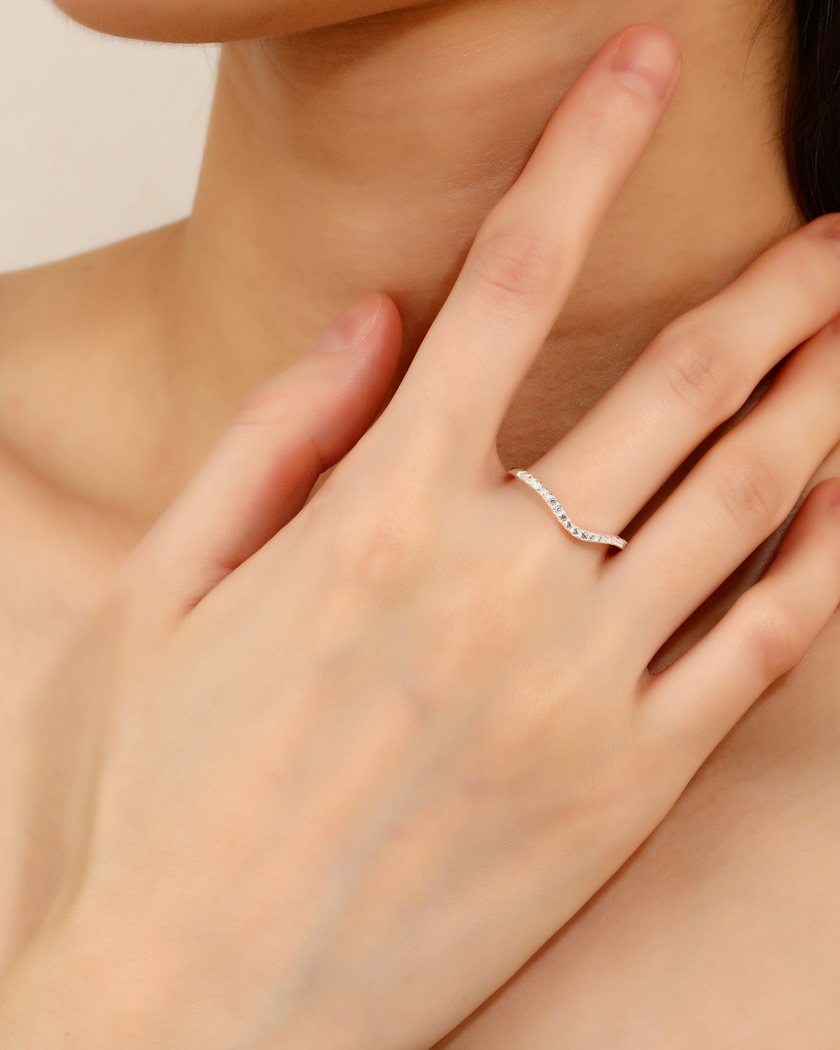 Anillo en plateado