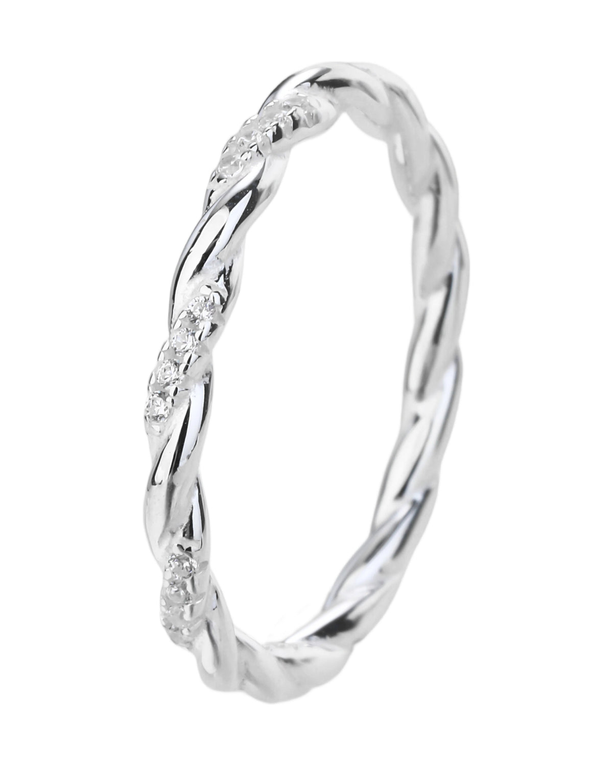 Anillo en plateado