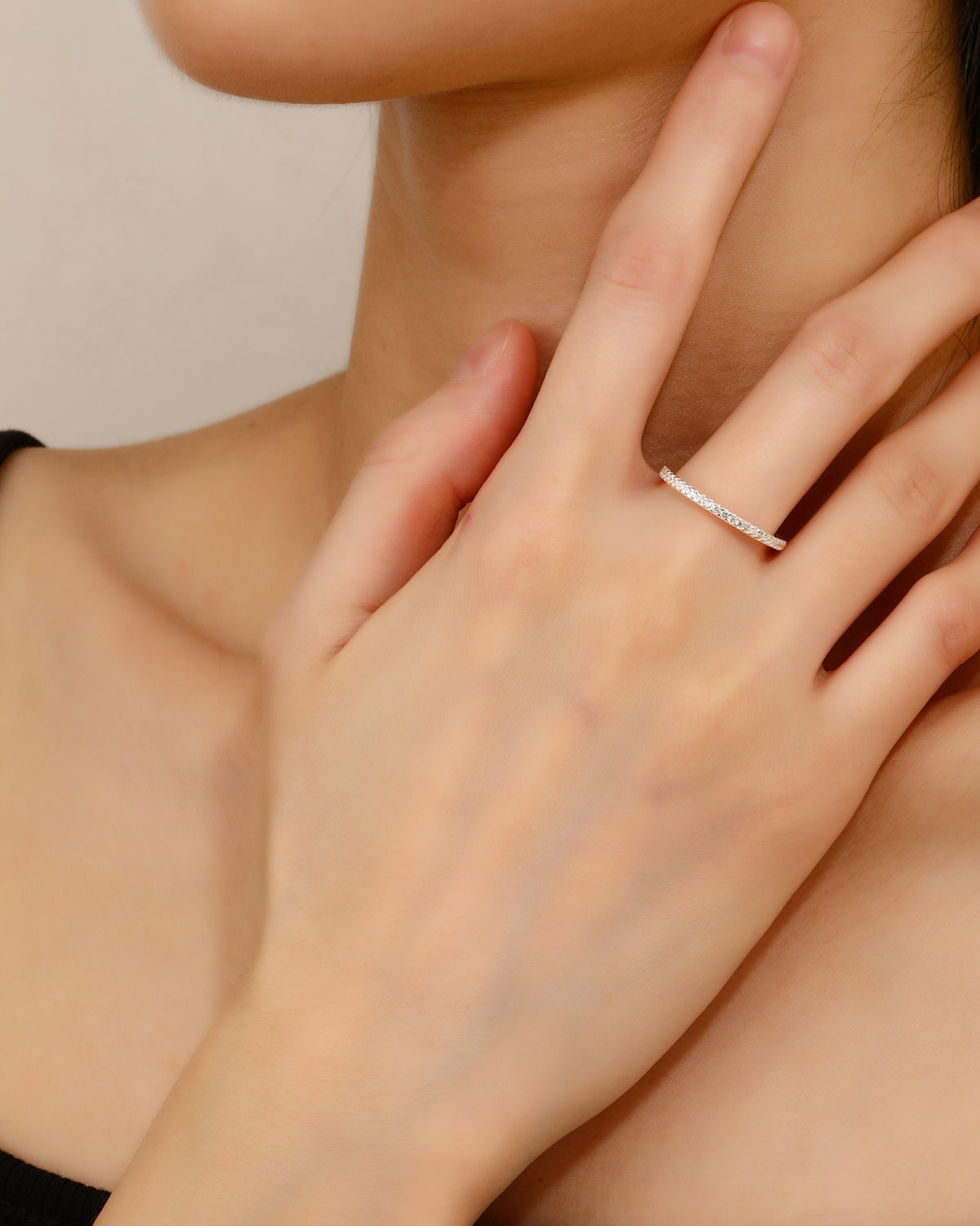 Anillo en plateado