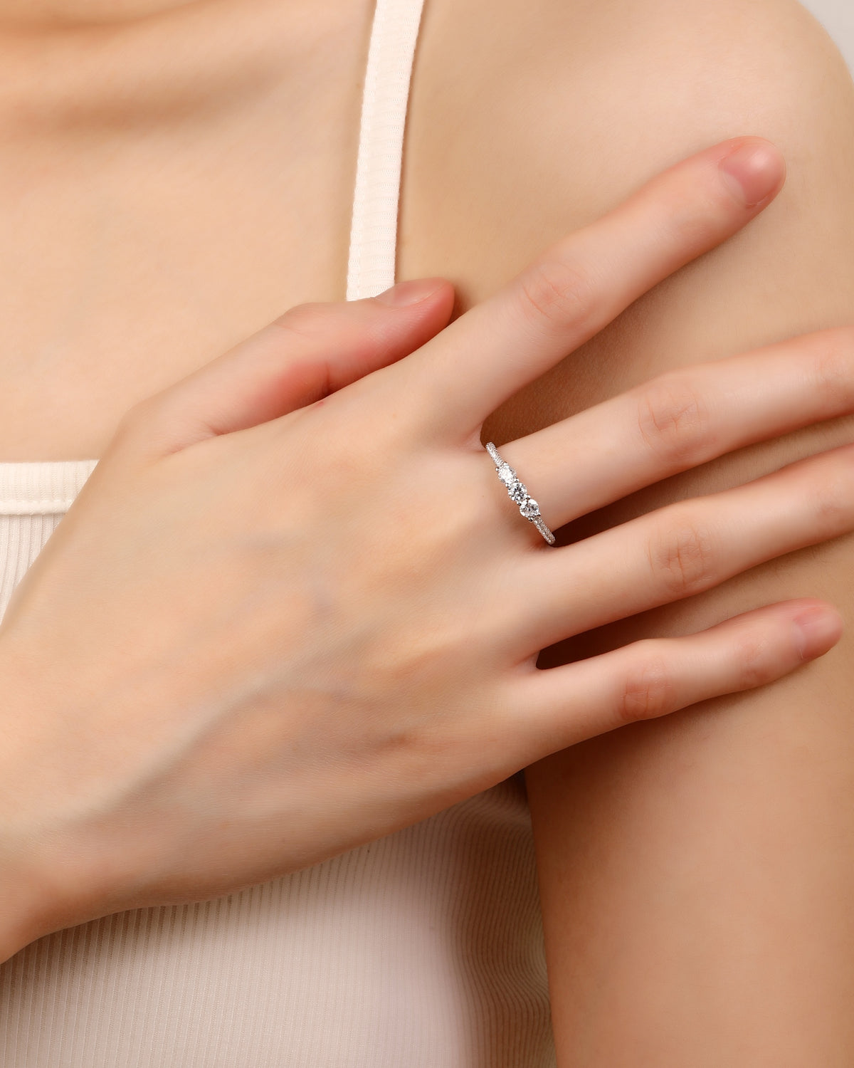 Anillo en rodizado