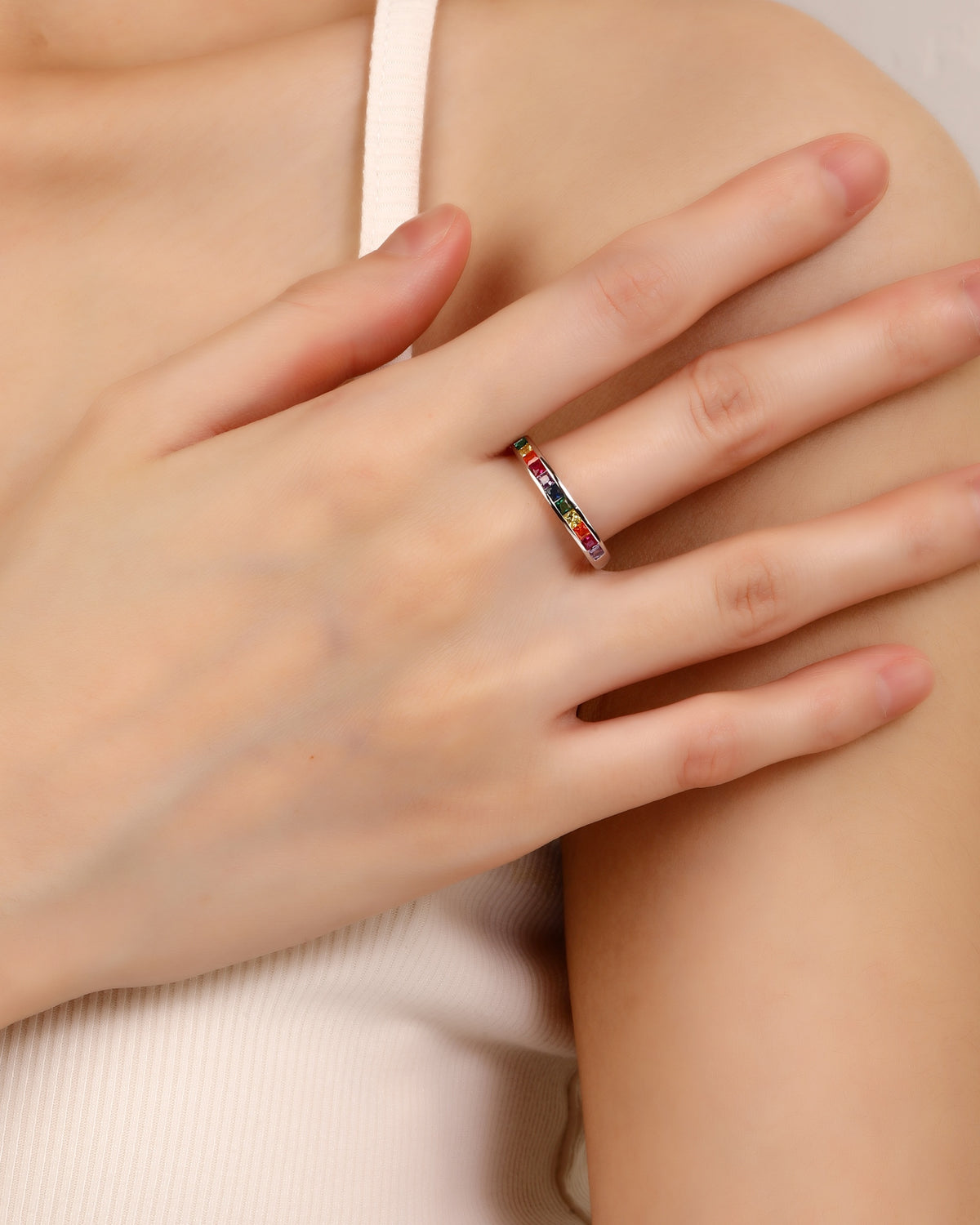 Anillo ajustable en rodizado