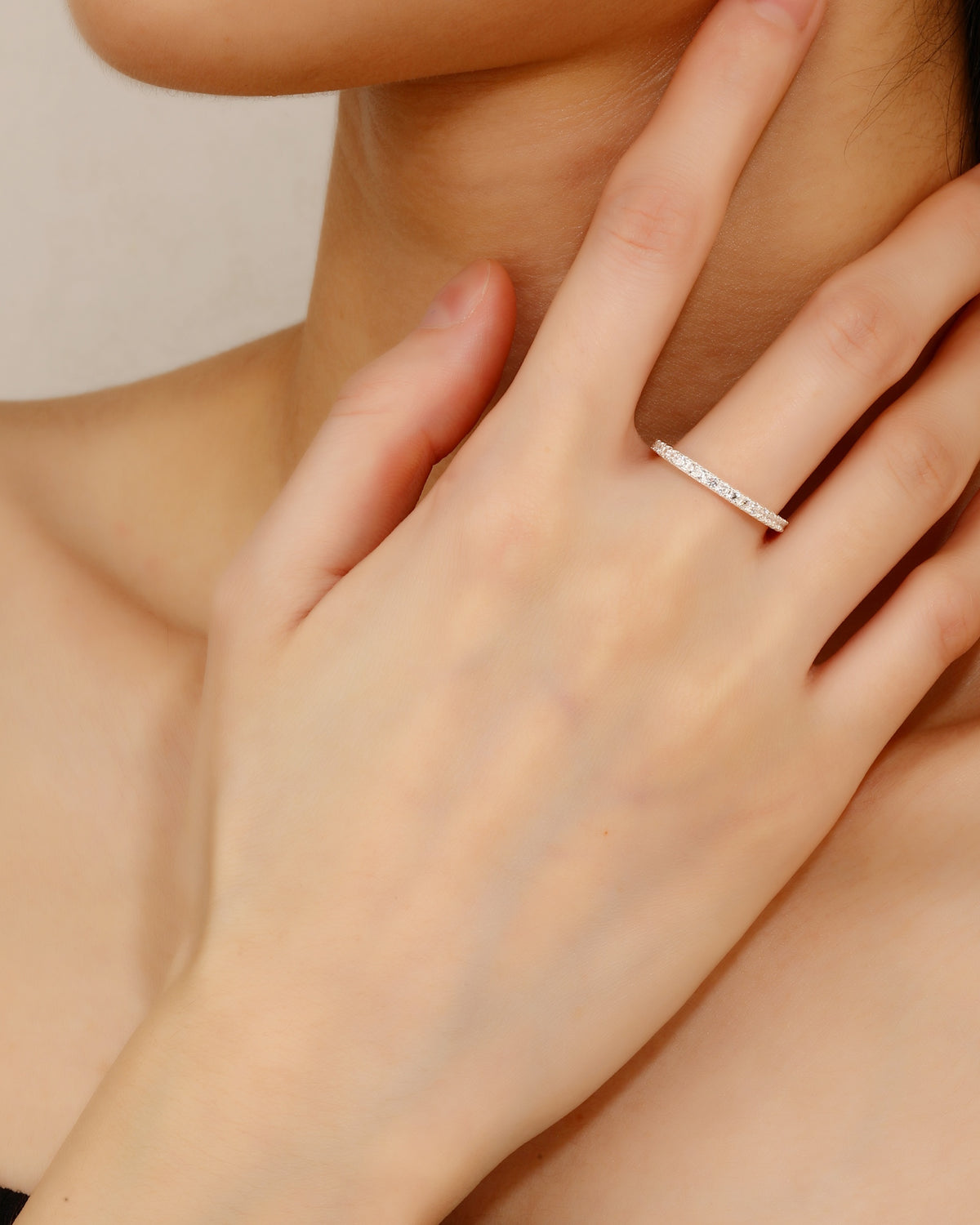 Anillo en plateado