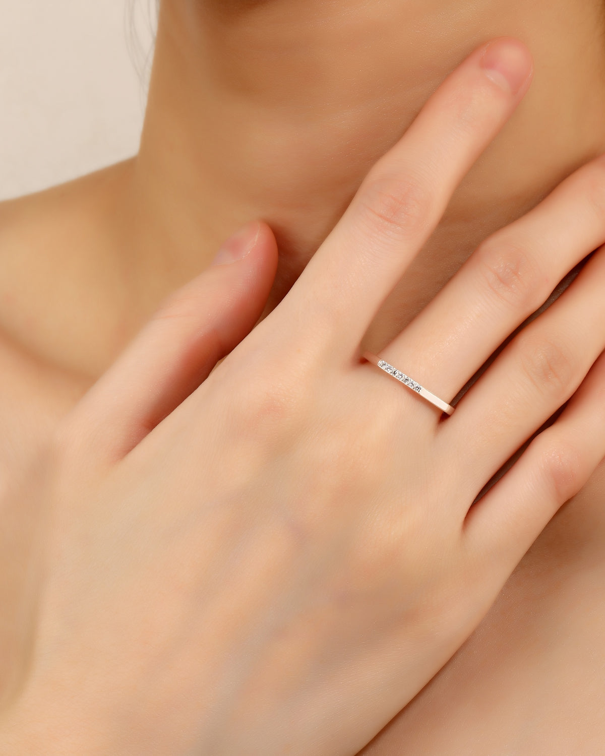 Anillo en plateado