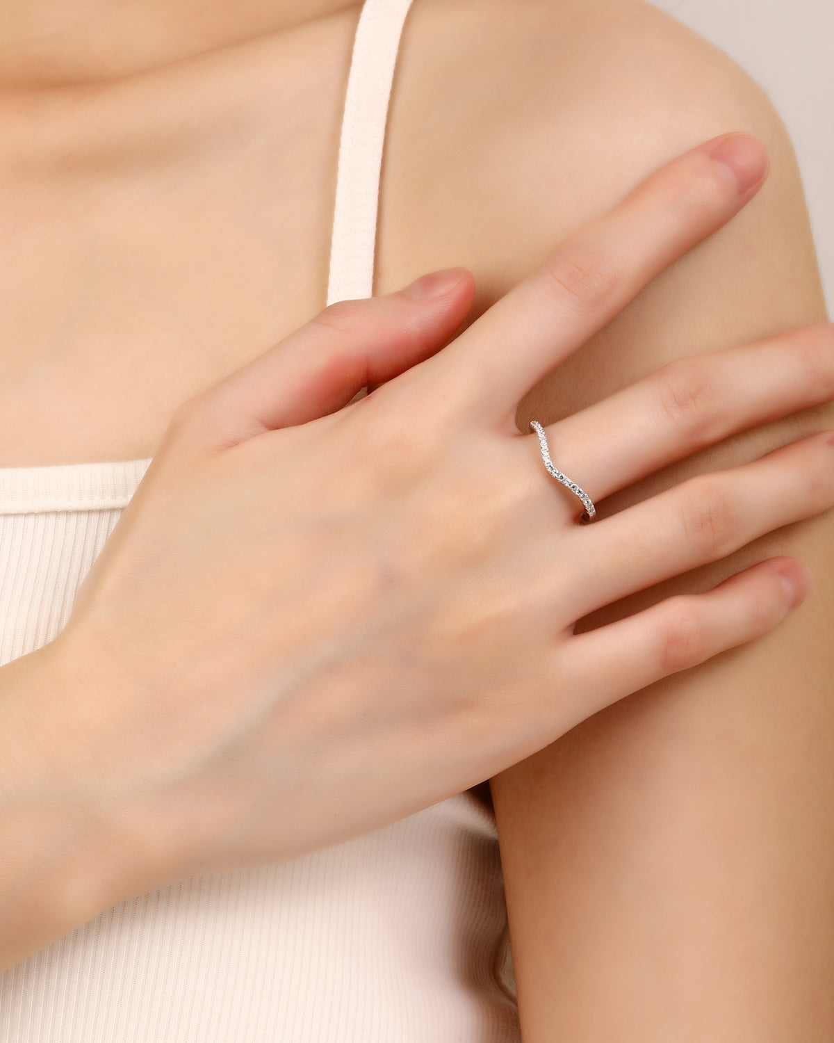 Anillo en rodizado