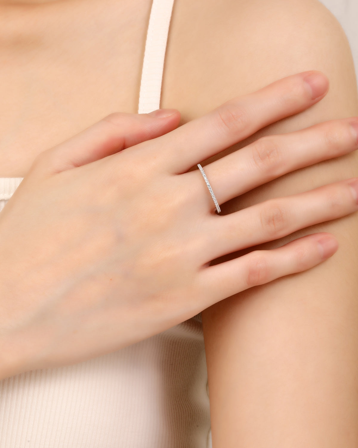 Anillo en rodizado