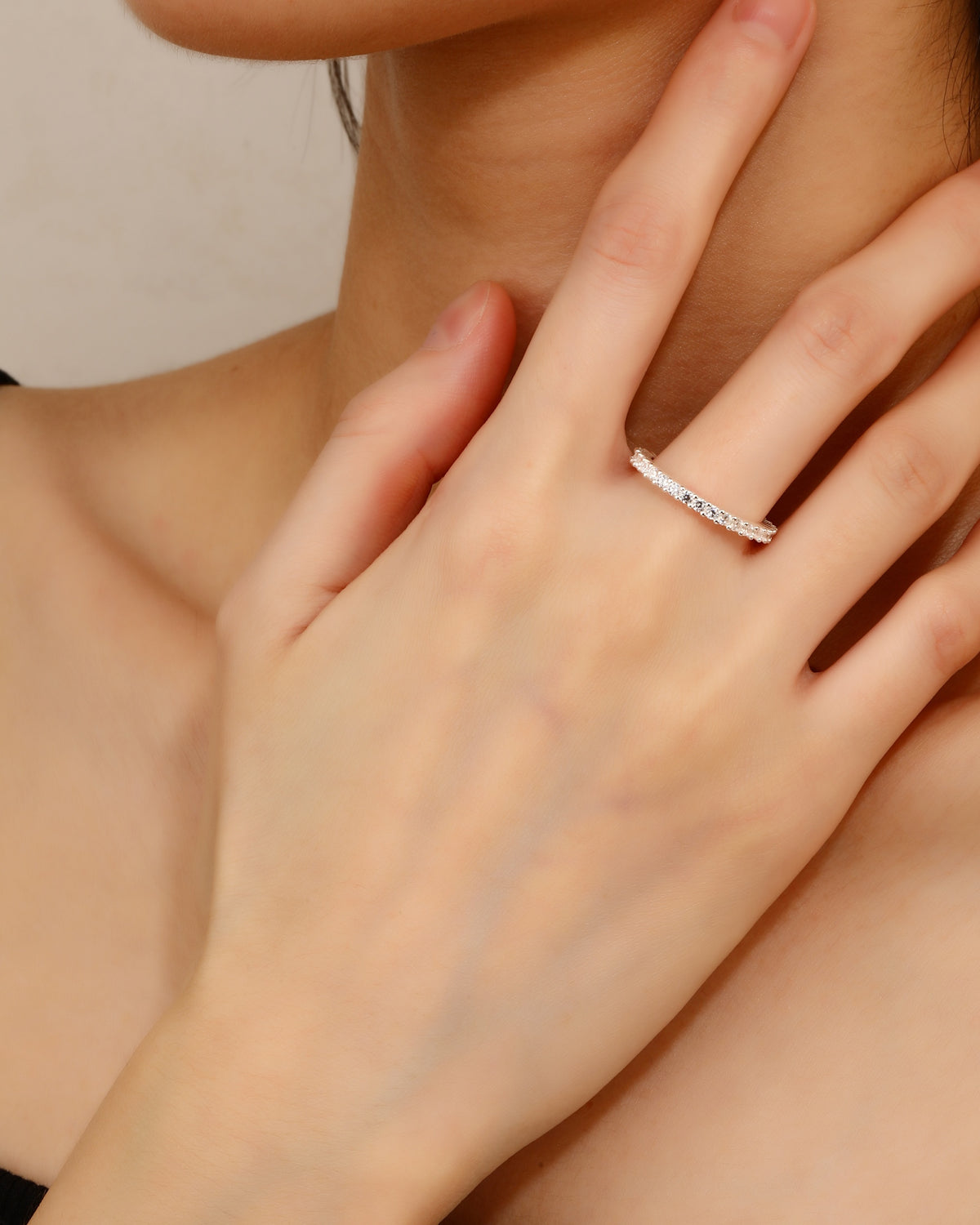 Anillo en plateado