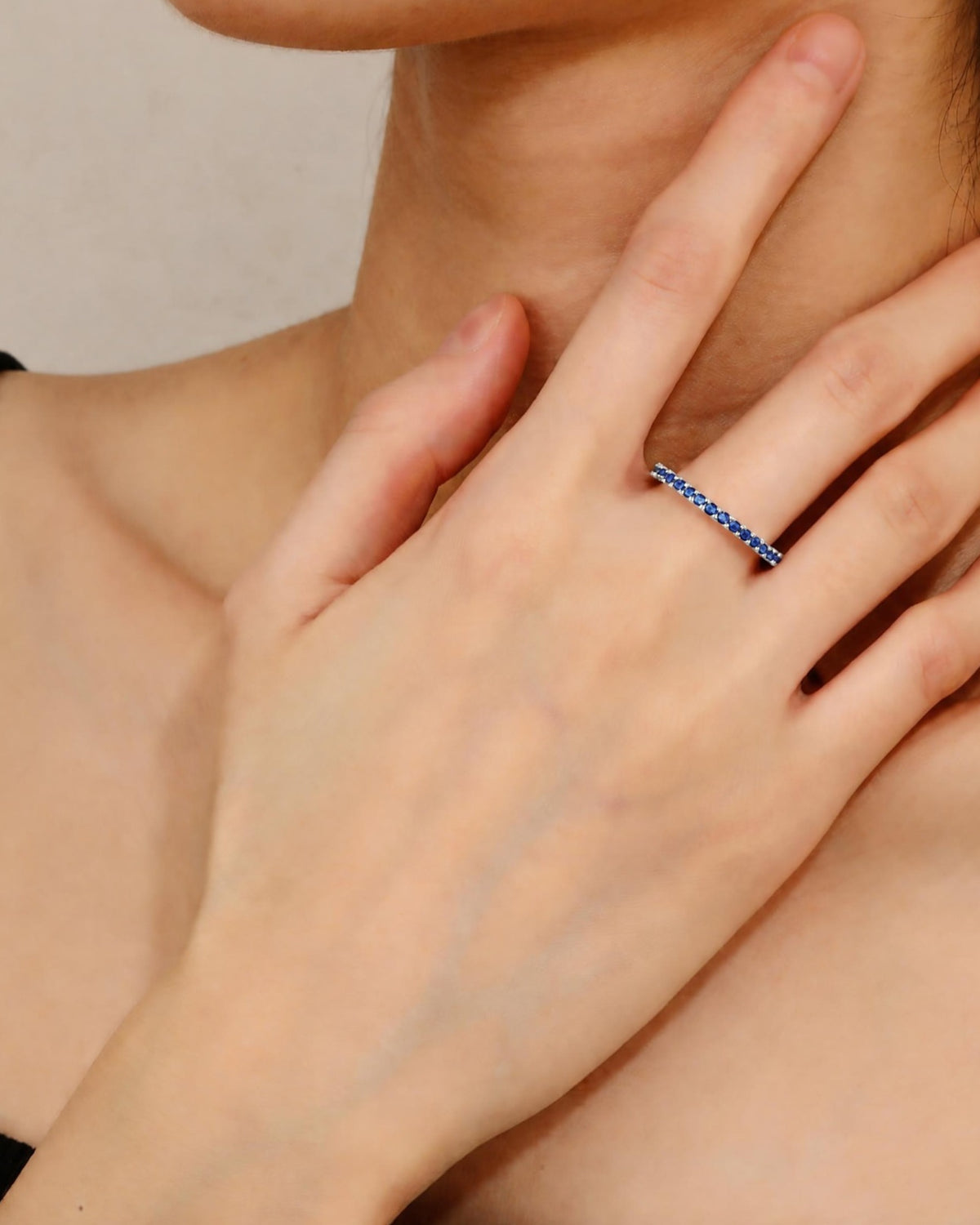 Anillo en plateado