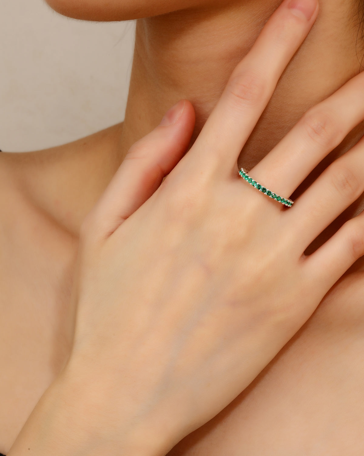 Anillo en plateado
