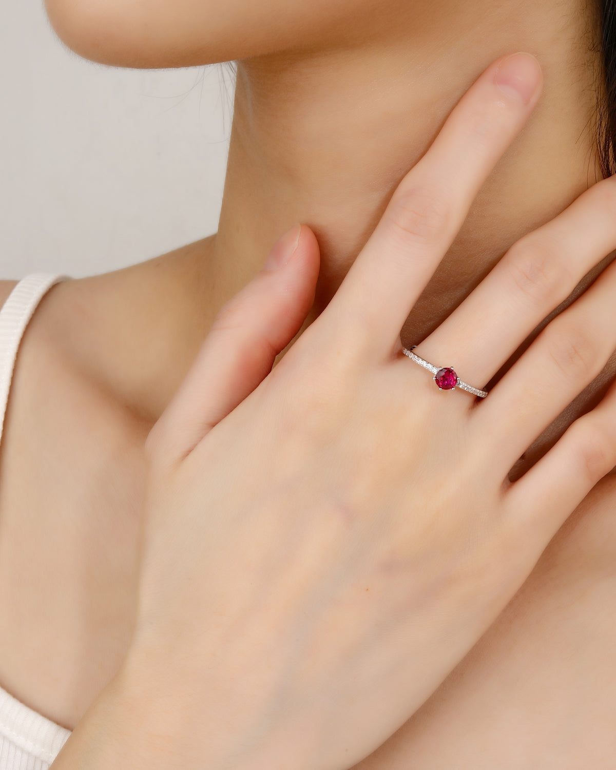 Anillo ajustable en rodizado