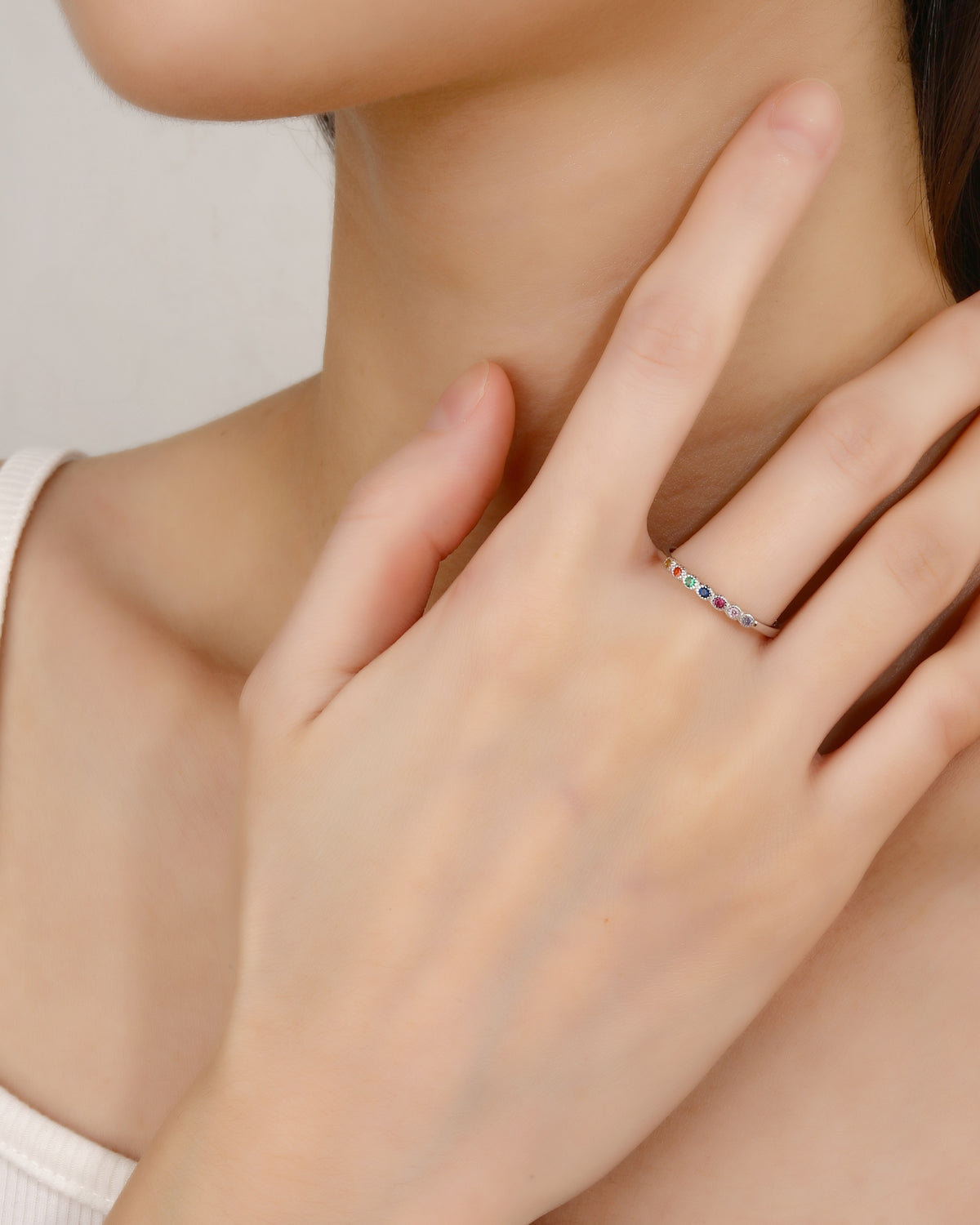 Anillo ajustable en rodizado