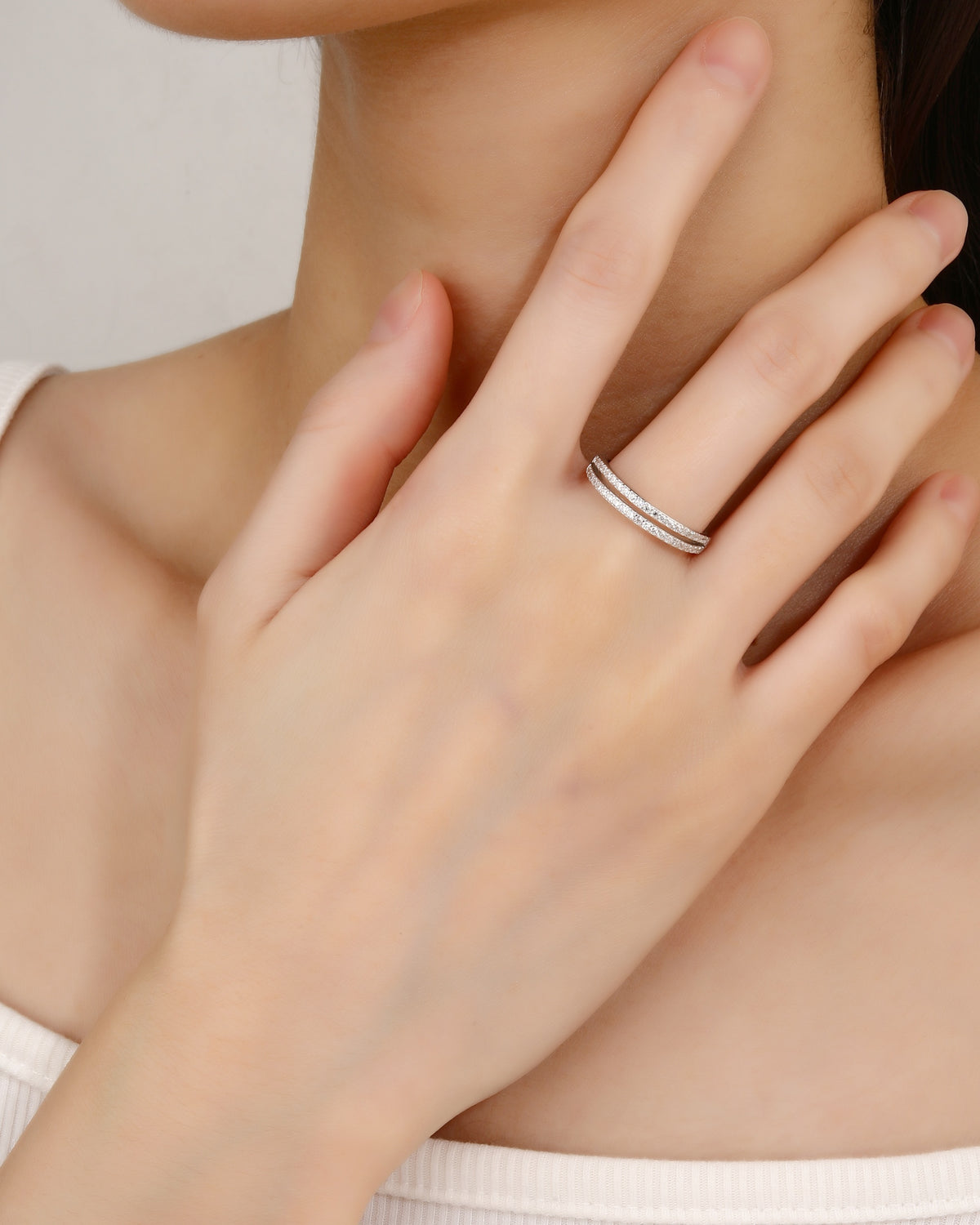 Anillo ajustable en rodizado