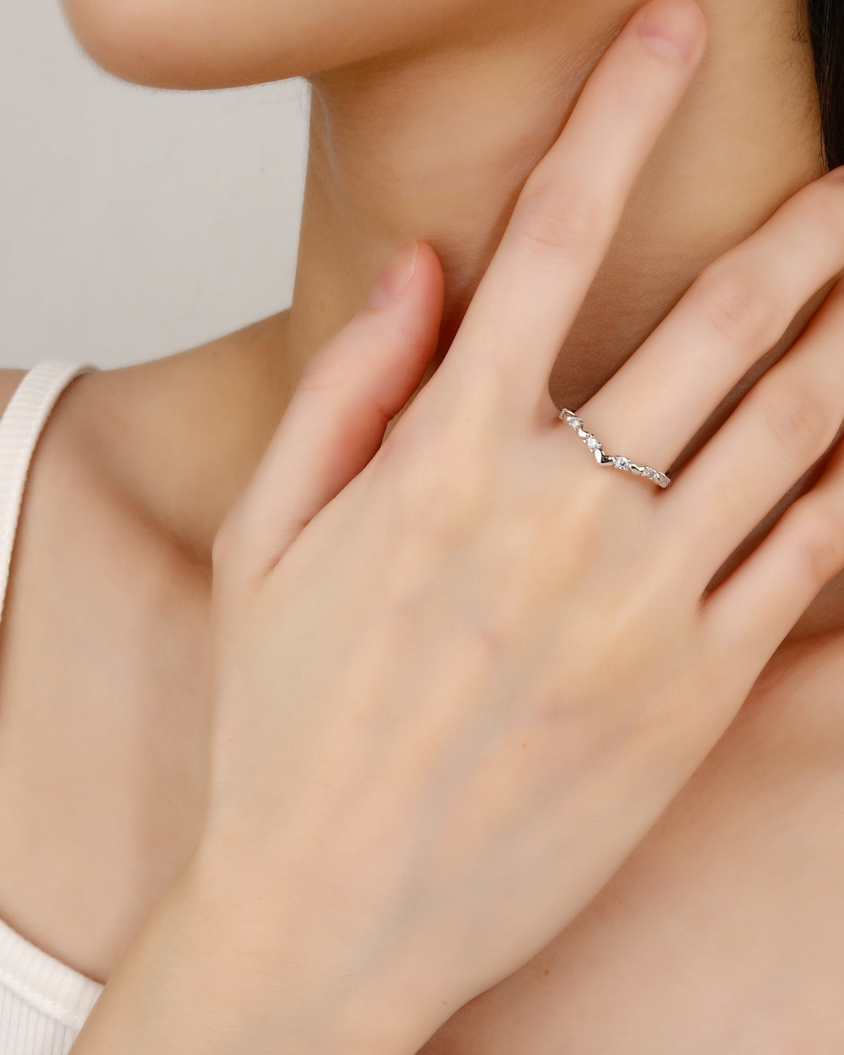 Anillo ajustable en rodizado