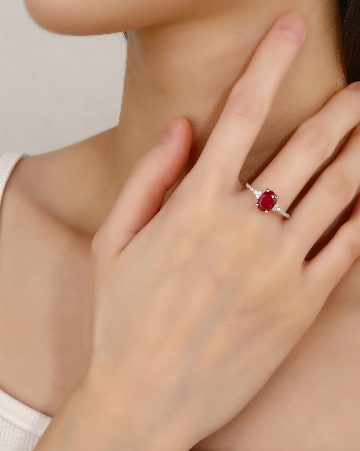 Anillo ajustable en rodizado