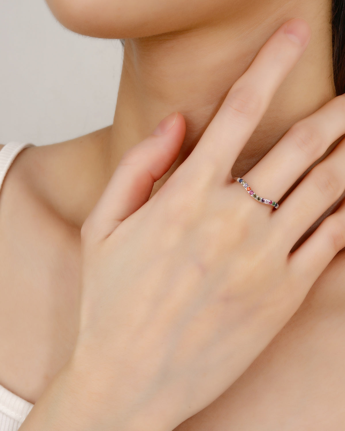 Anillo ajustable en rodizado