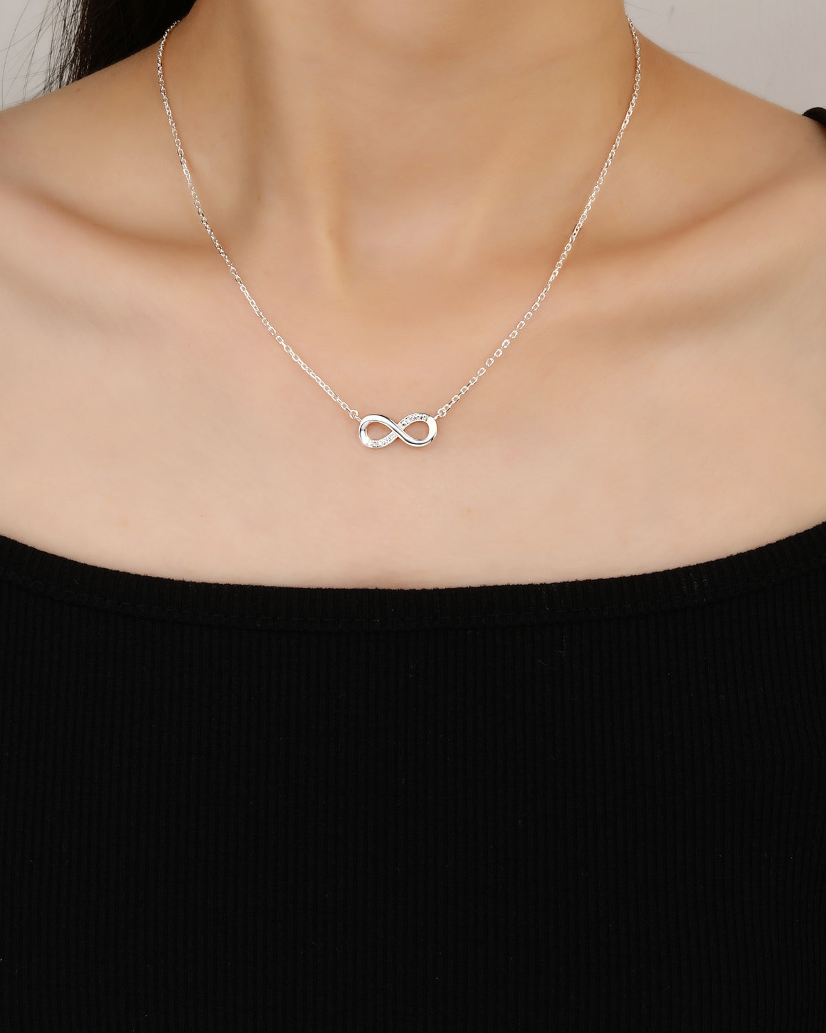 Collar en plateado