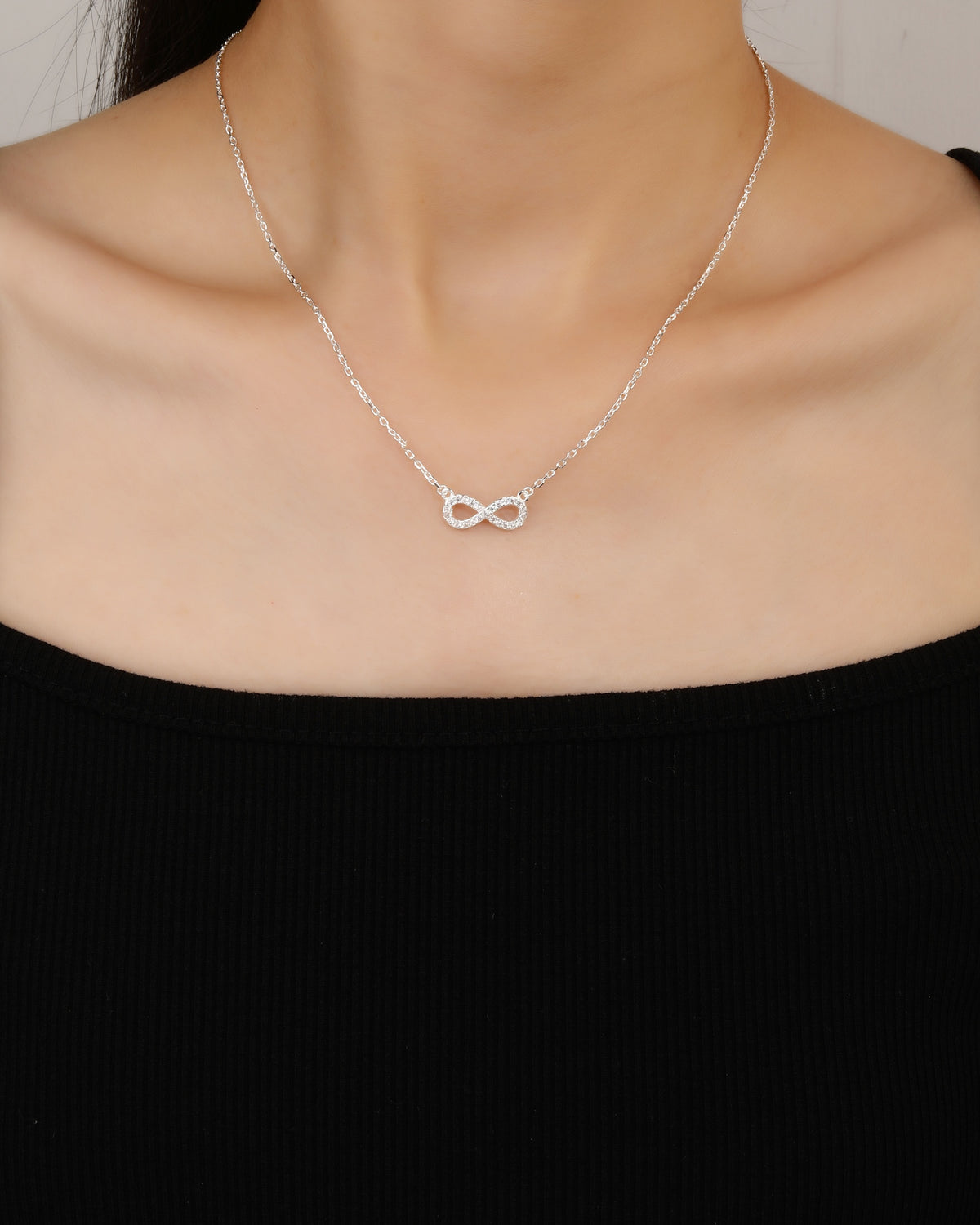 Collar en plateado