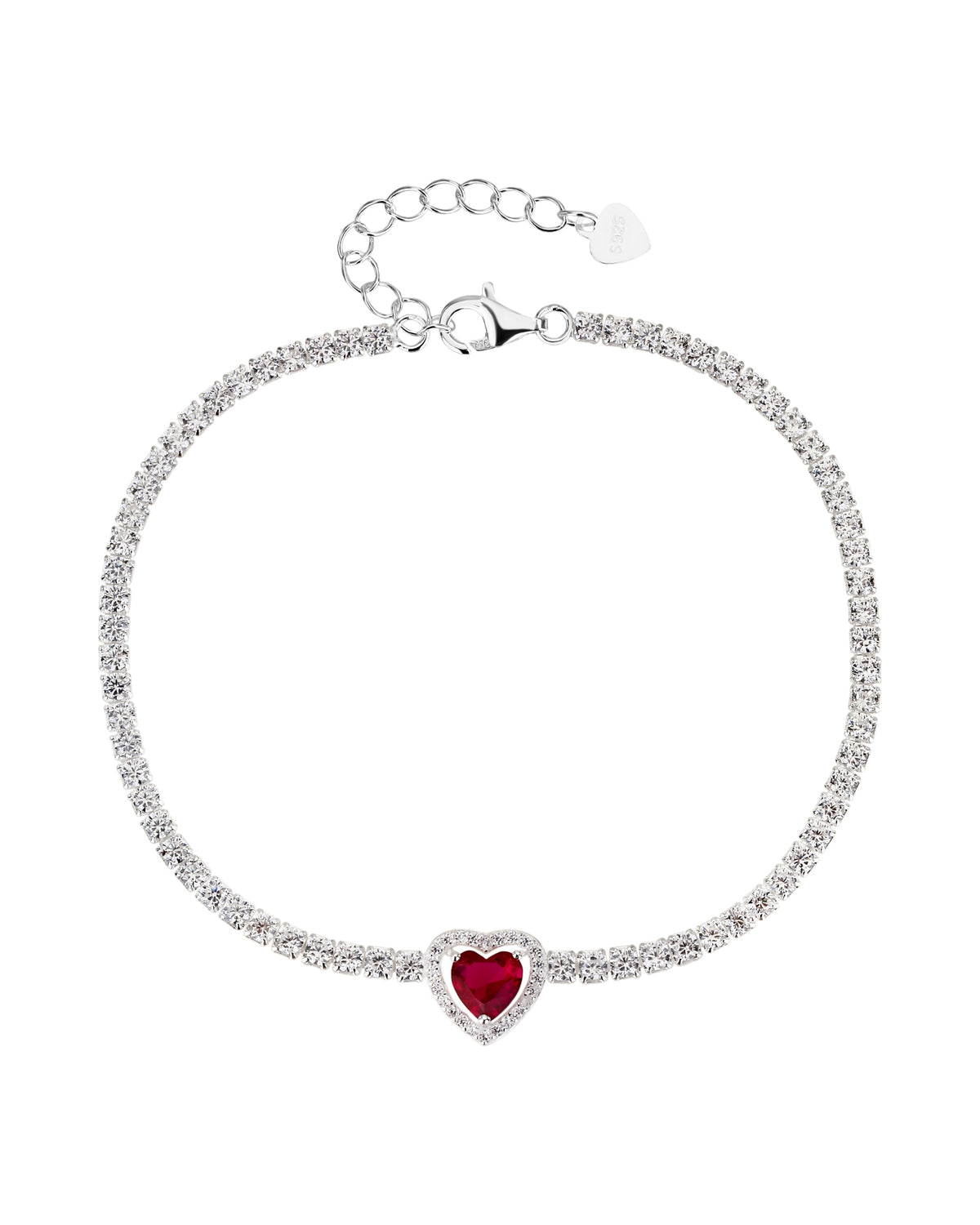 Pulsera en plateado