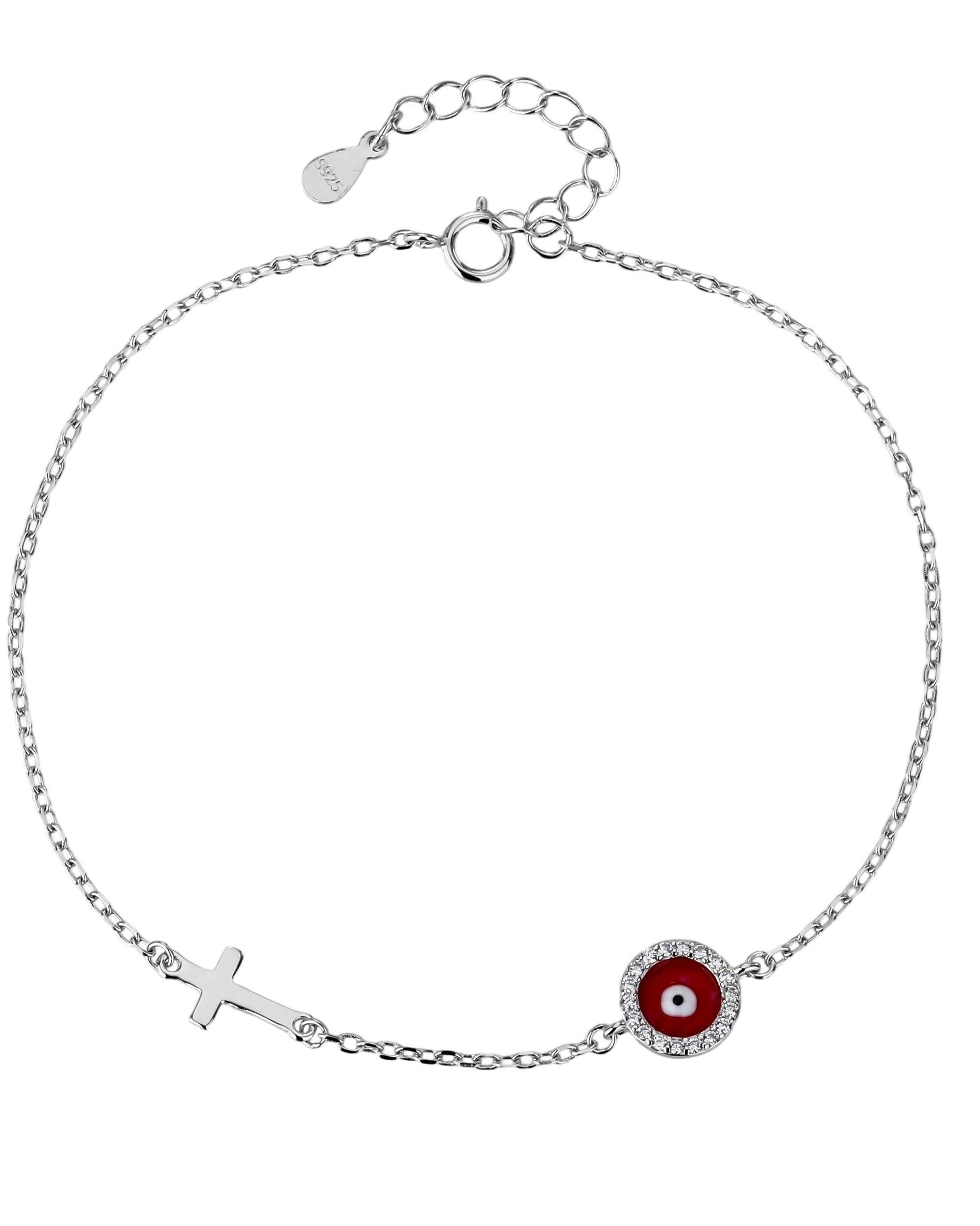 Pulsera con ojitos 17+3cm en rodizado