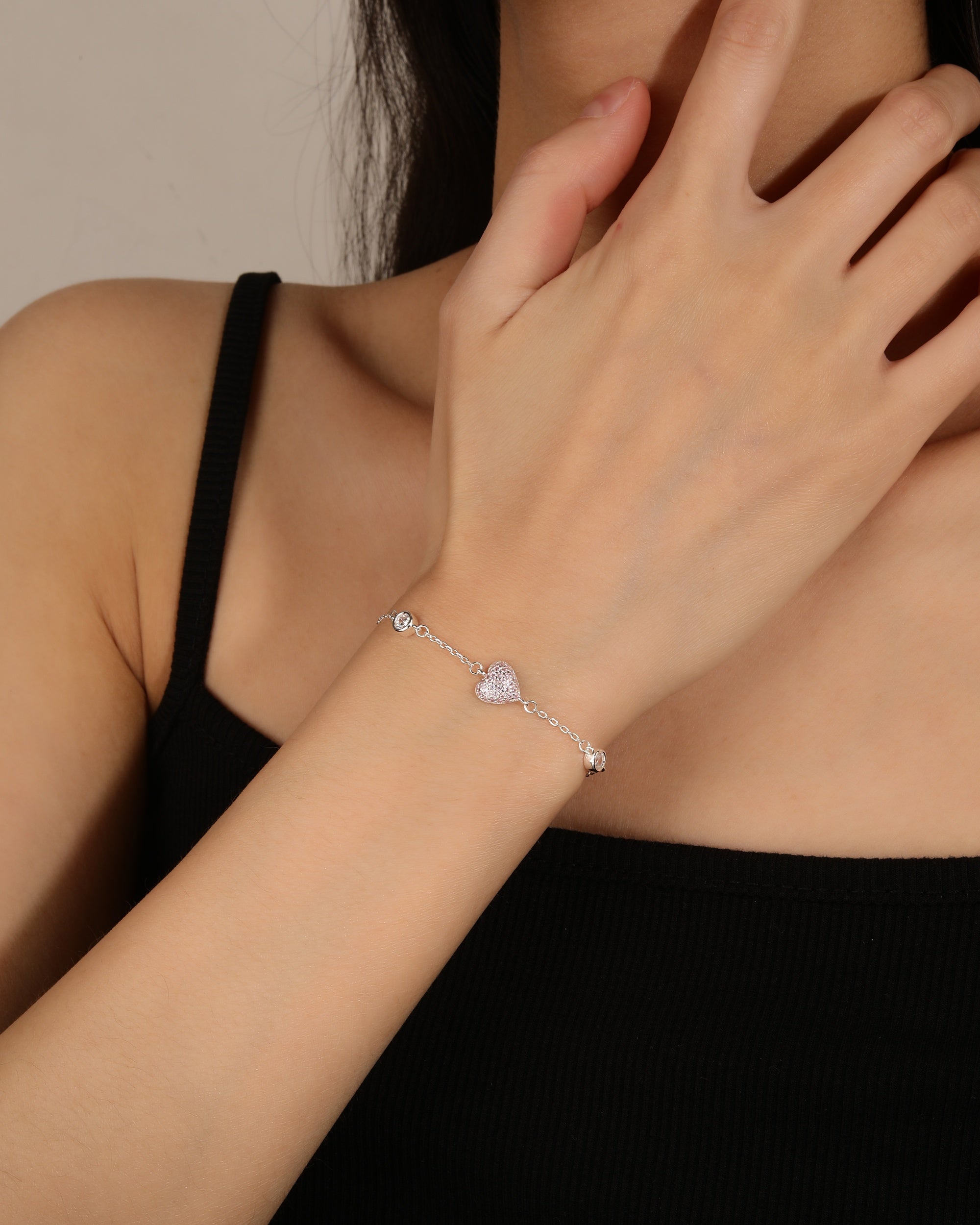 Misterio de Virgen de Guadalupe con circonia blanca 3mm en plateado