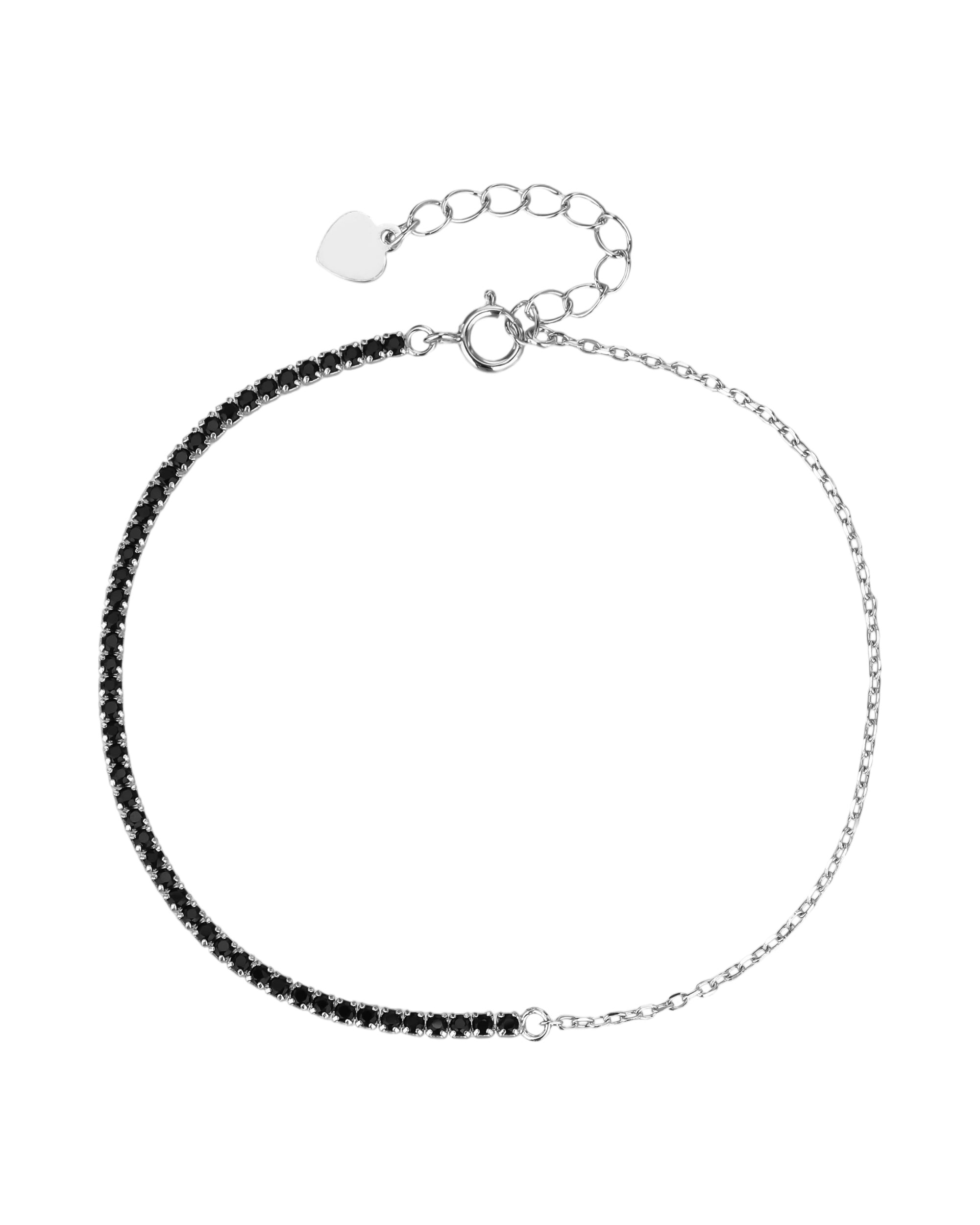 Pulsera de tenis 1.5mm con circonia de color 17+3cm en rodizado