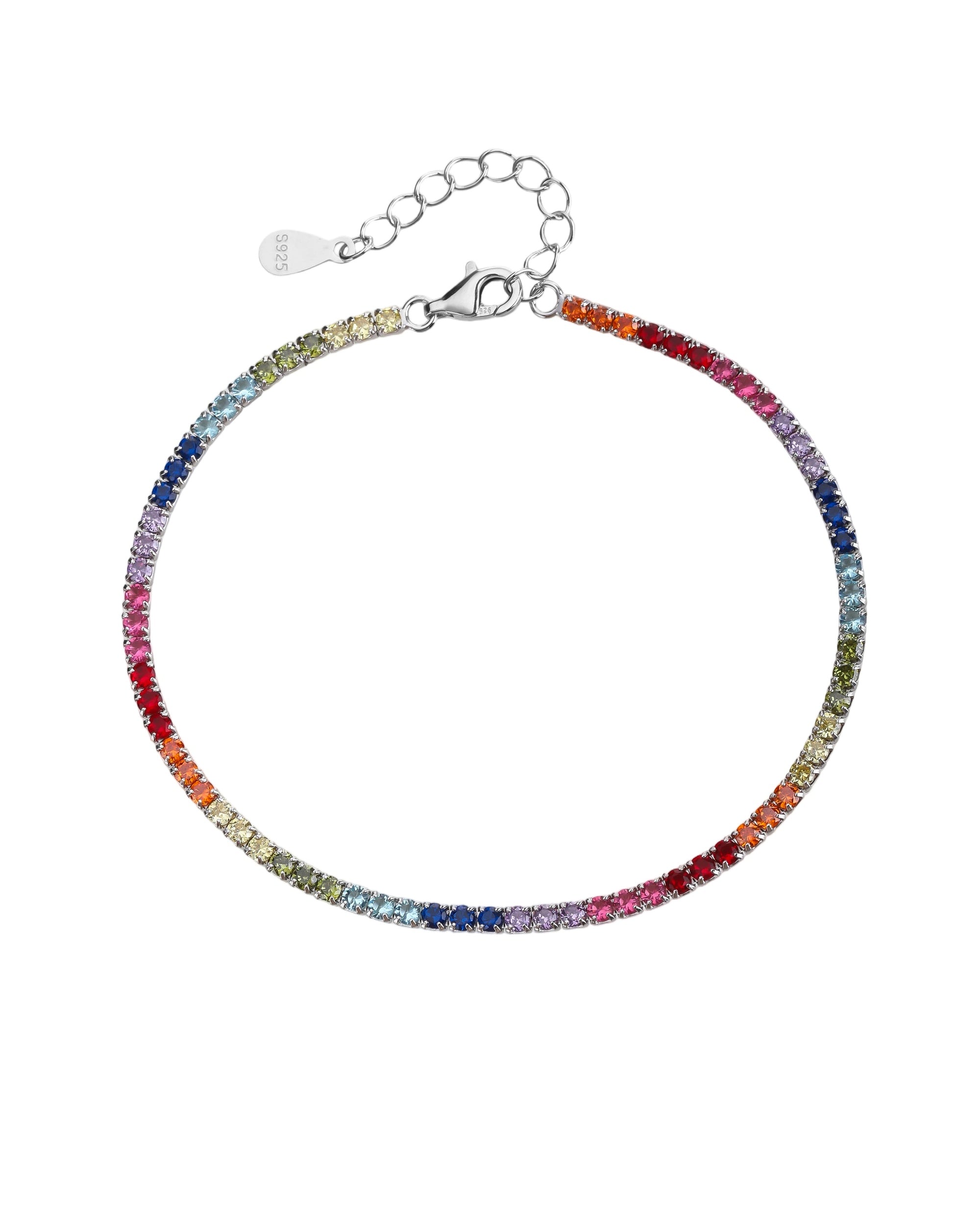 Pulsera tenis 1.75mm con circonia de 17+3cm en rodizado