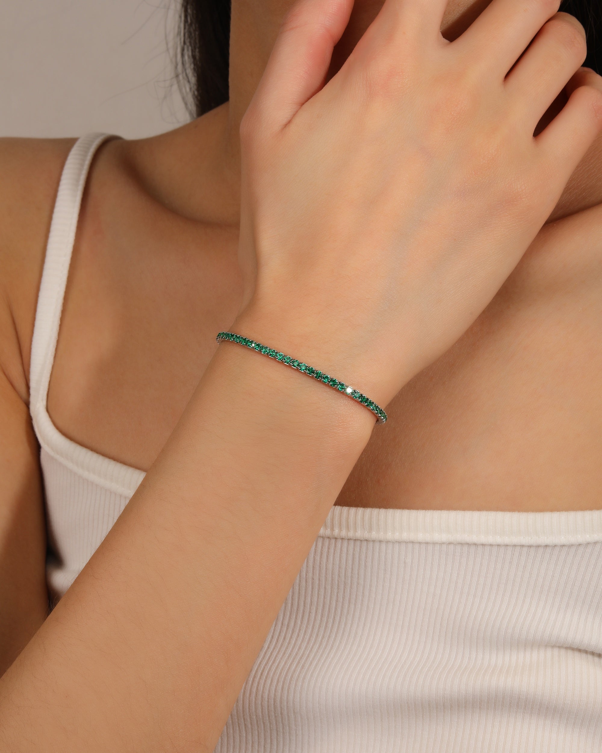 Pulsera tenis 1.75mm con circonia de 17+3cm en rodizado