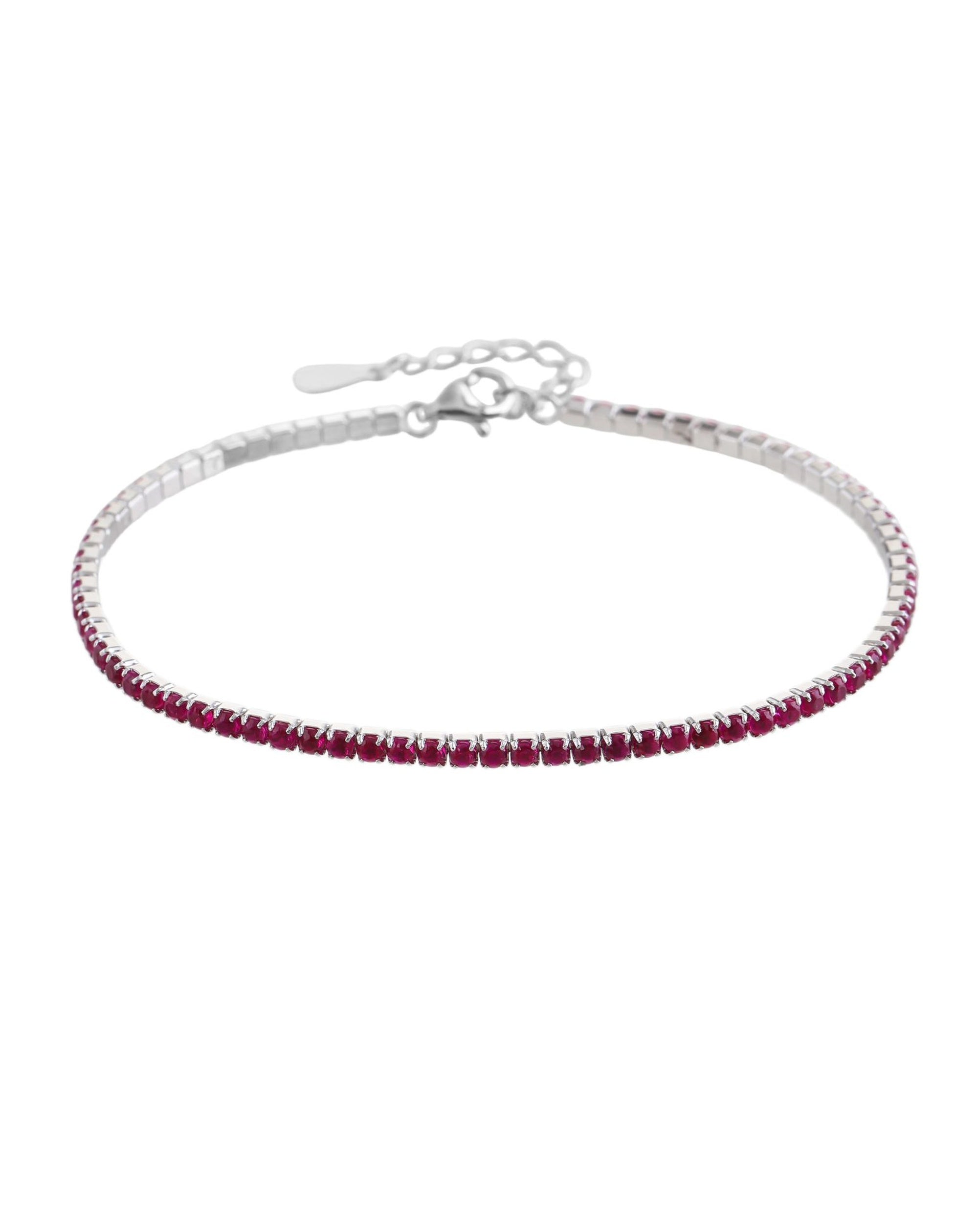 Pulsera tenis 1.75mm con circonia de 17+3cm en rodizado