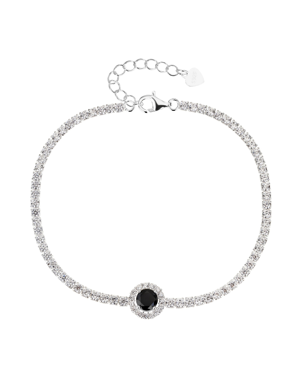 Pulsera en plateado