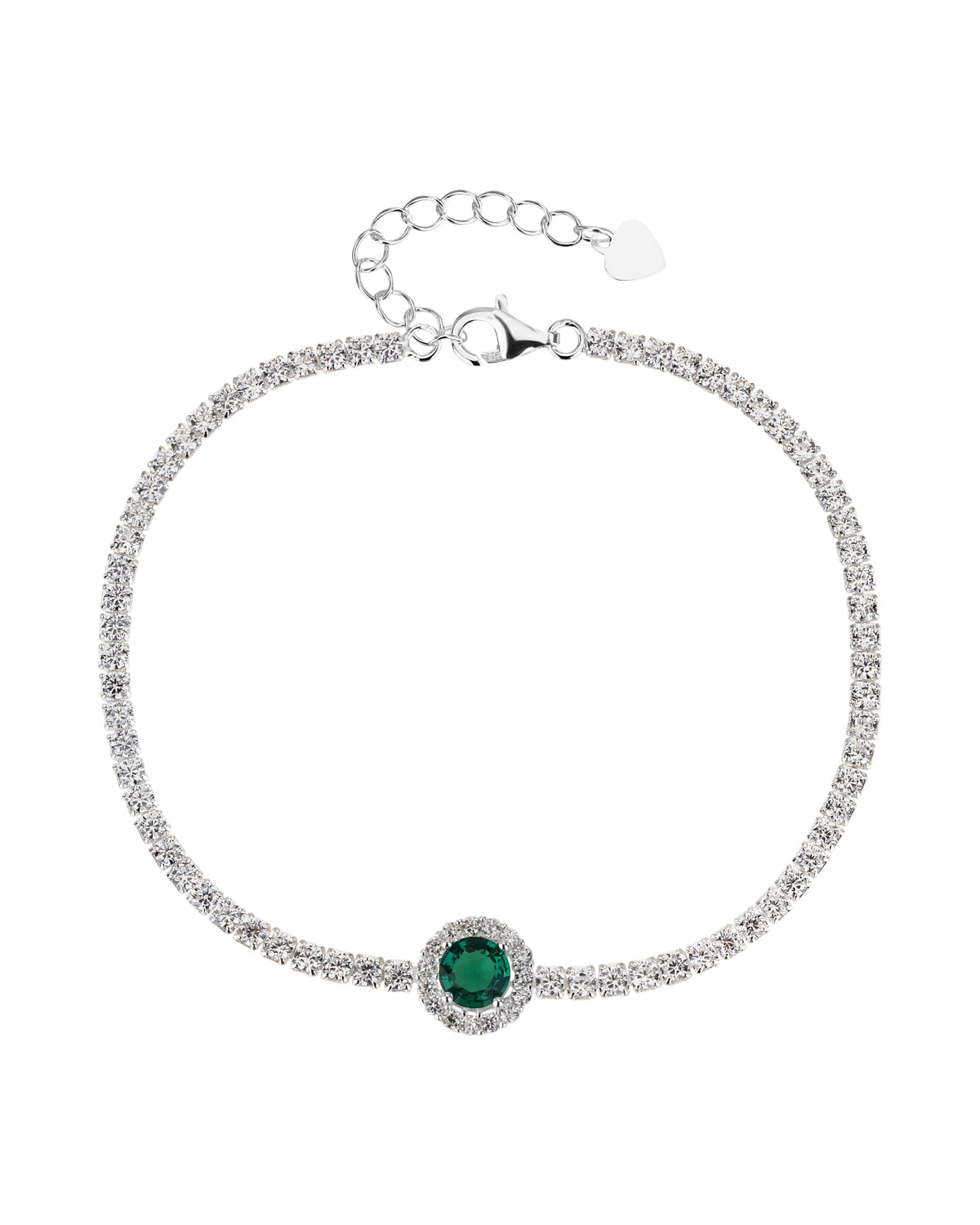 Pulsera en plateado