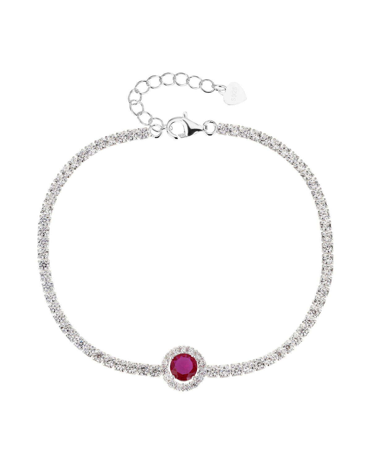 Pulsera en plateado
