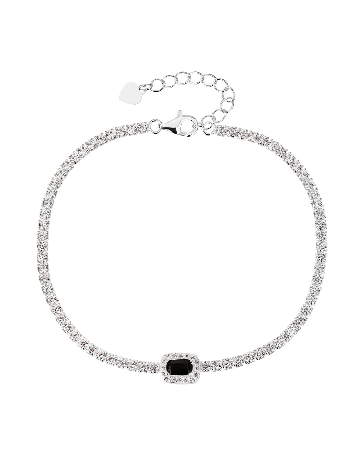 Pulsera en plateado