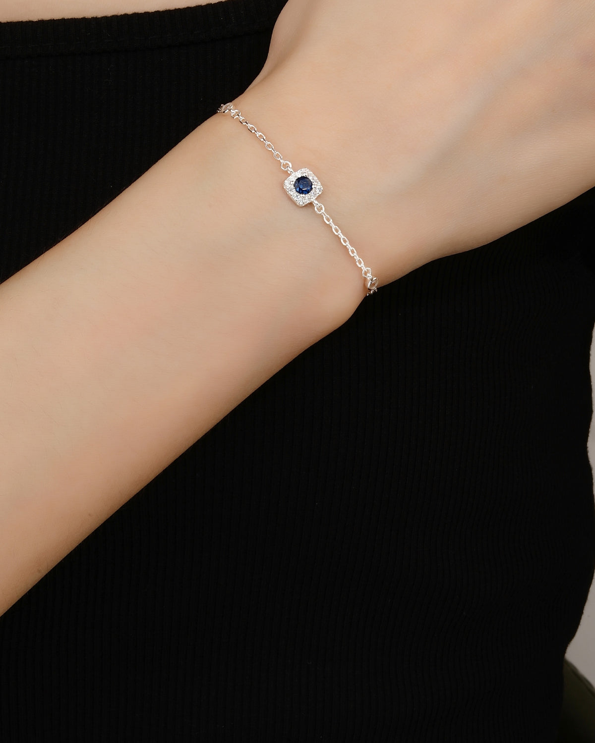 Pulsera en plateado