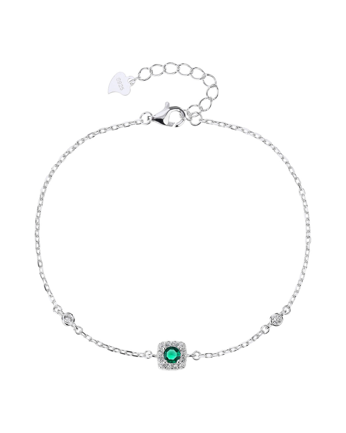 Pulsera en plateado