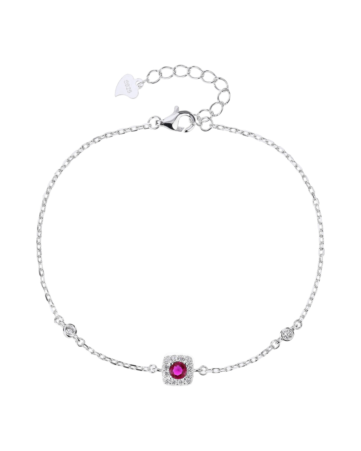 Pulsera en plateado