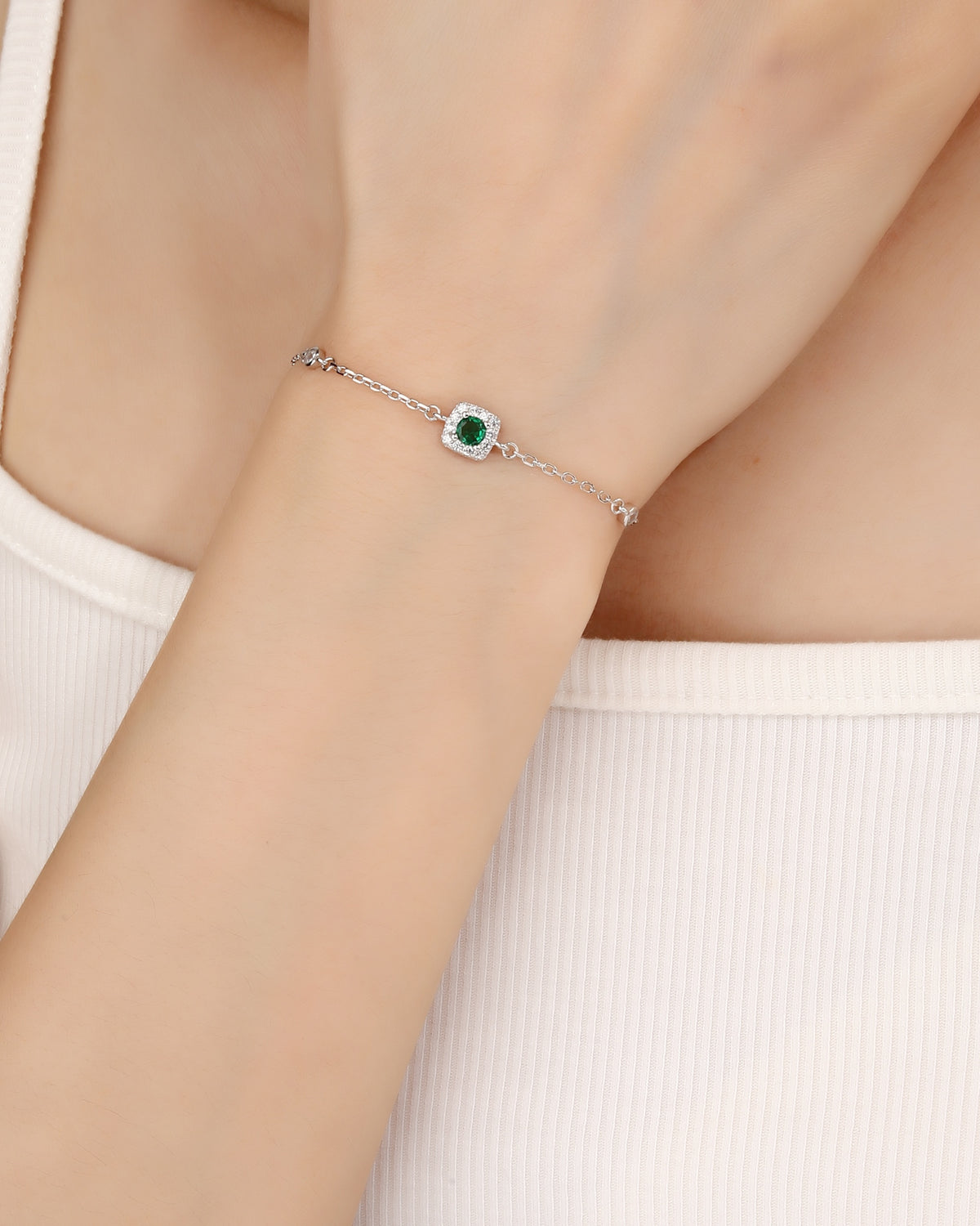 Pulsera en rodizado