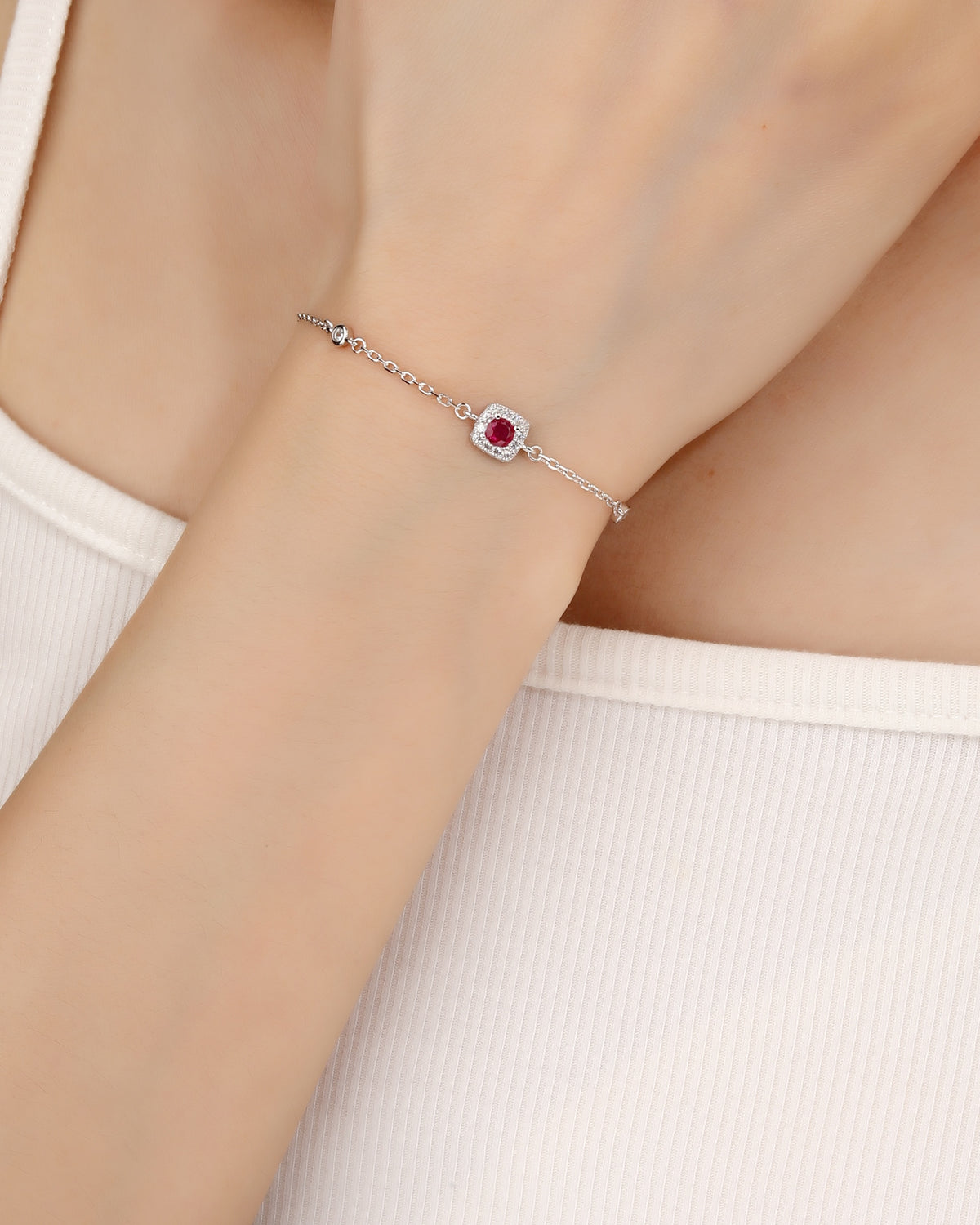 Pulsera en rodizado