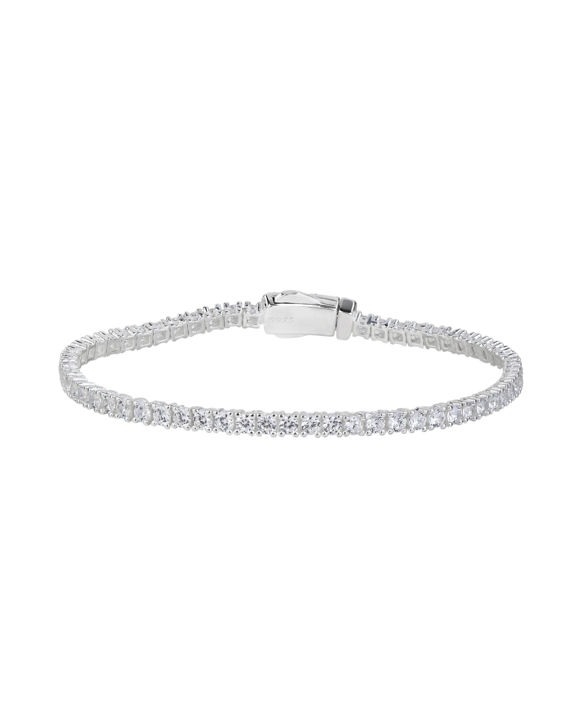 Pulsera en plateado