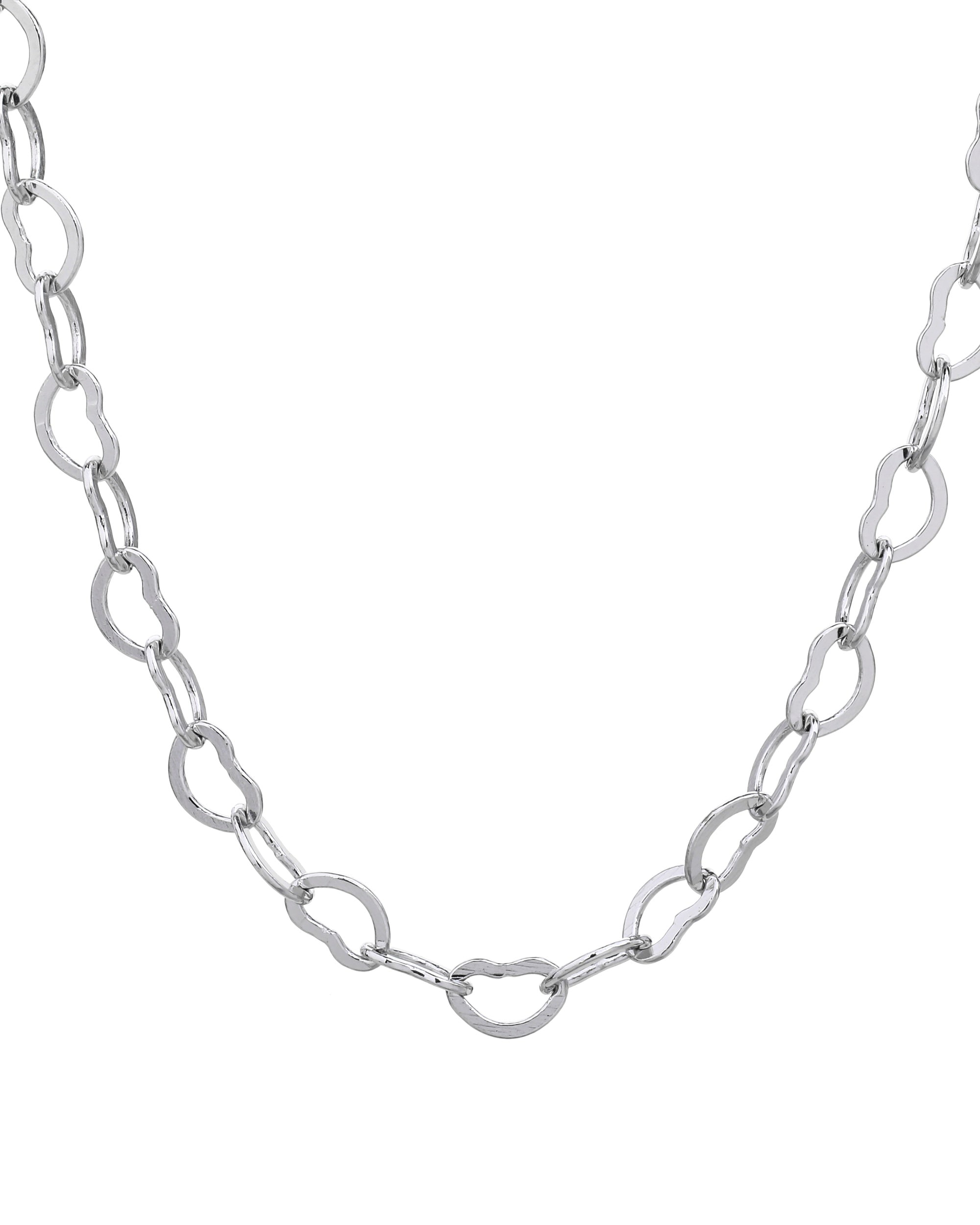 Cadena de corazones de 45+5cm en rodizado