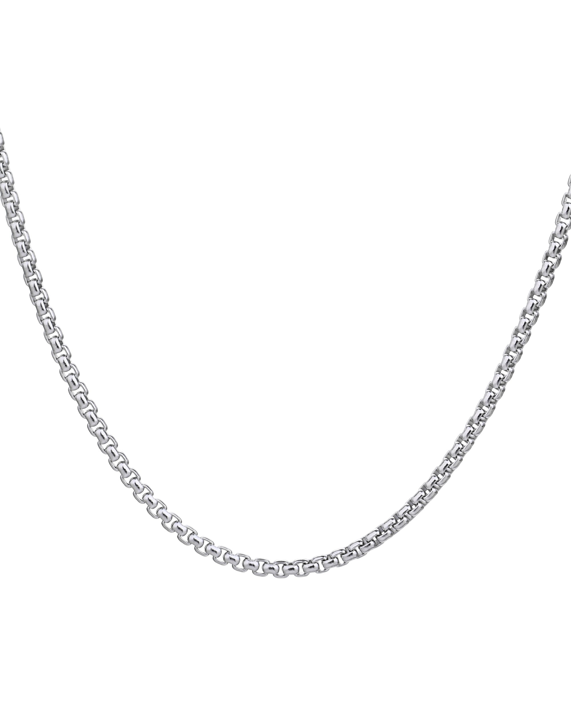 Cadena estilo veneciana redonda de 45+5cm en rodizado