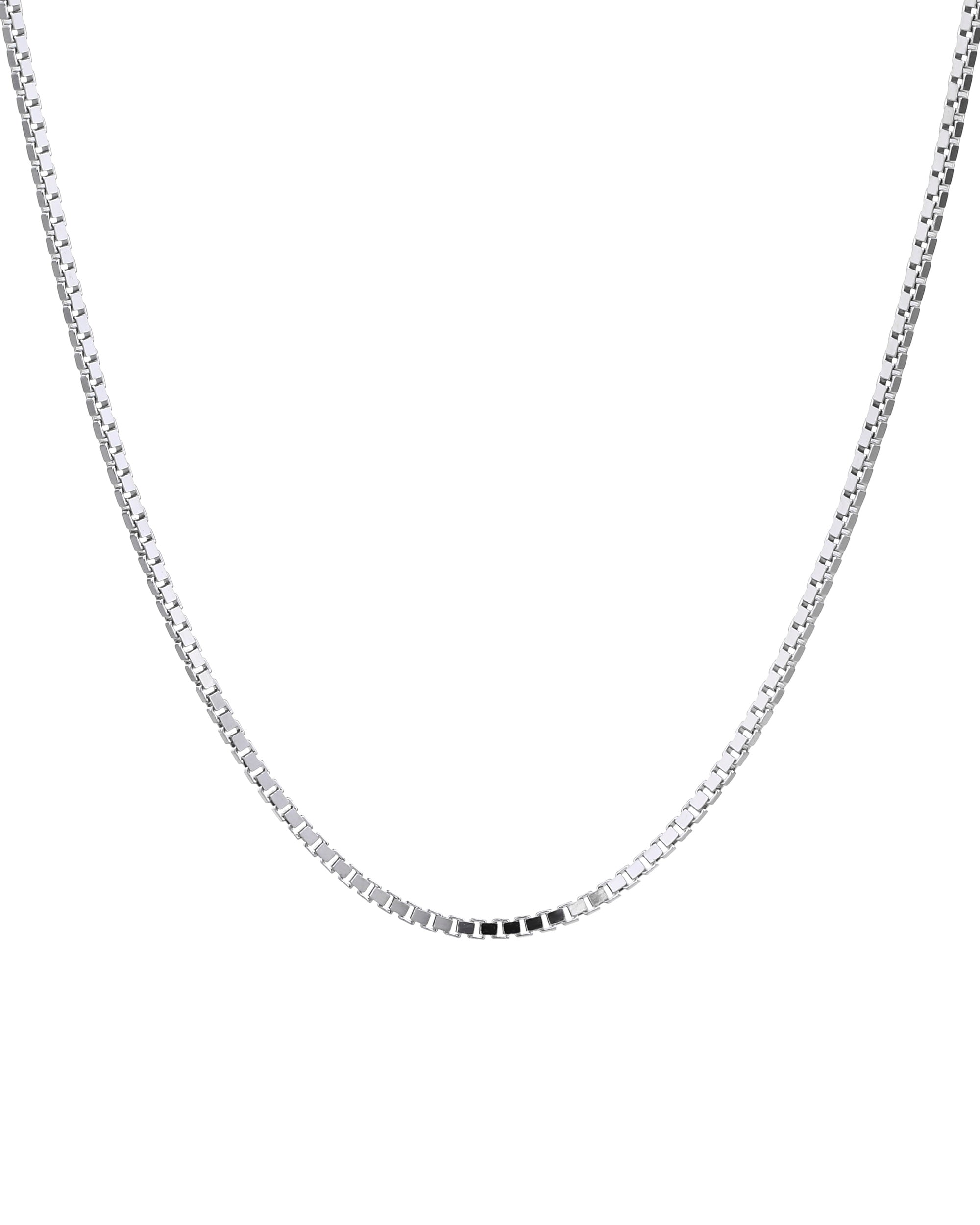 Cadena estilo veneciana plana de 45+5cm en rodizado
