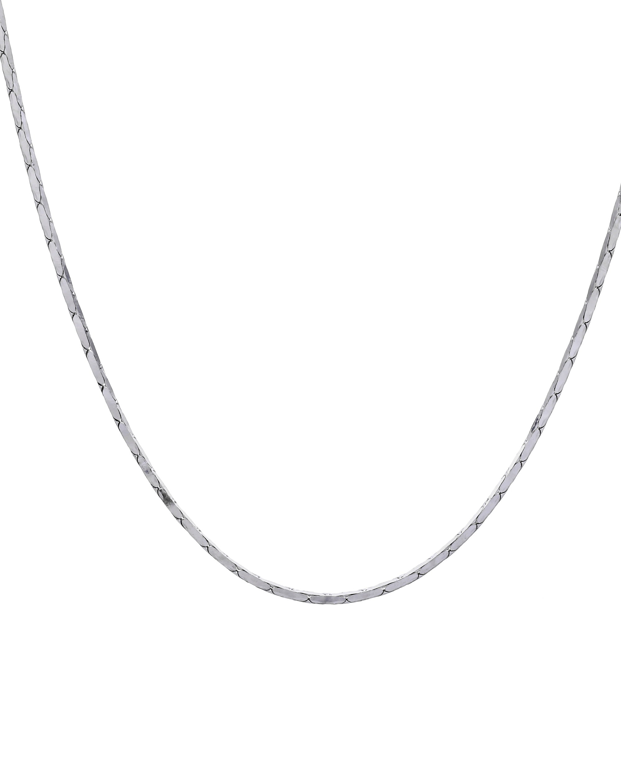 Cadena estilo cardano de 45+5cm en rodizado