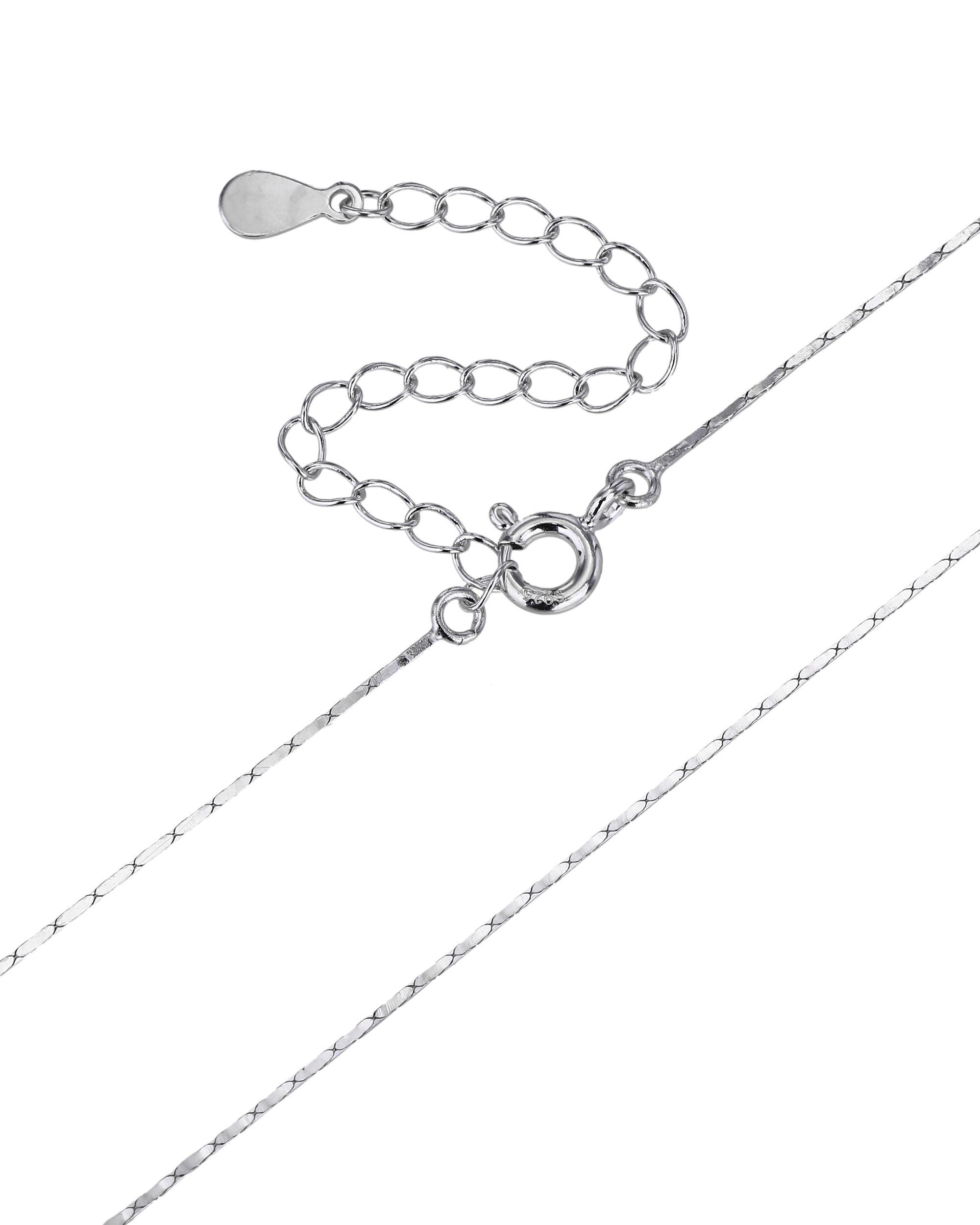 Cadena estilo cardano de 45+5cm en rodizado